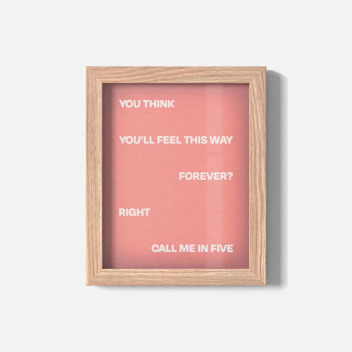 FIVE PRINT