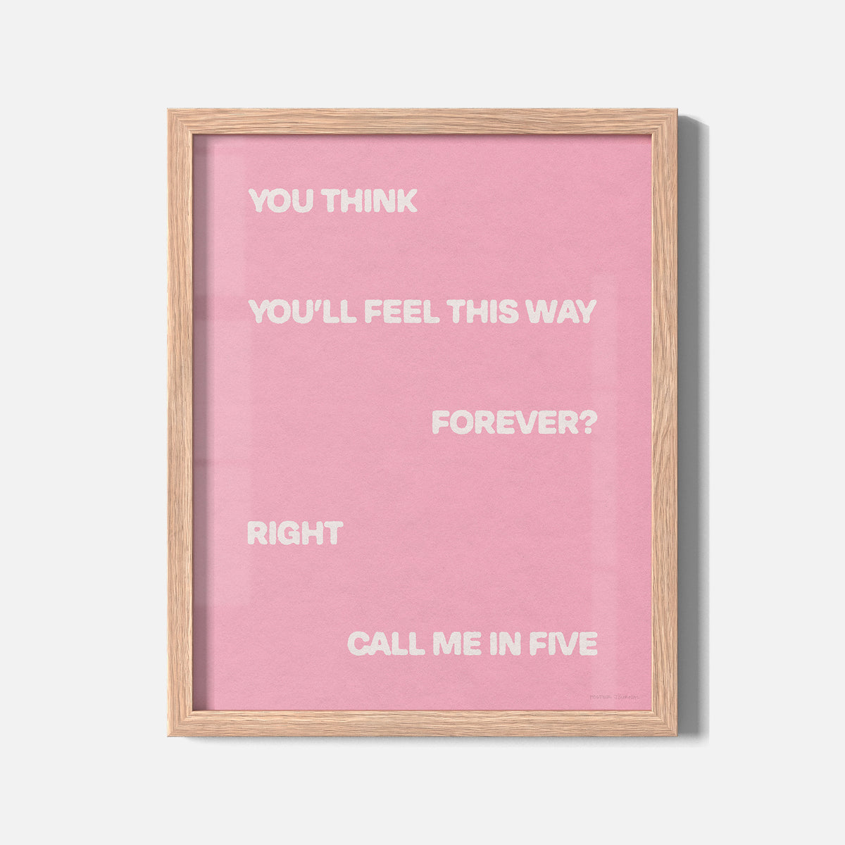 FIVE PRINT