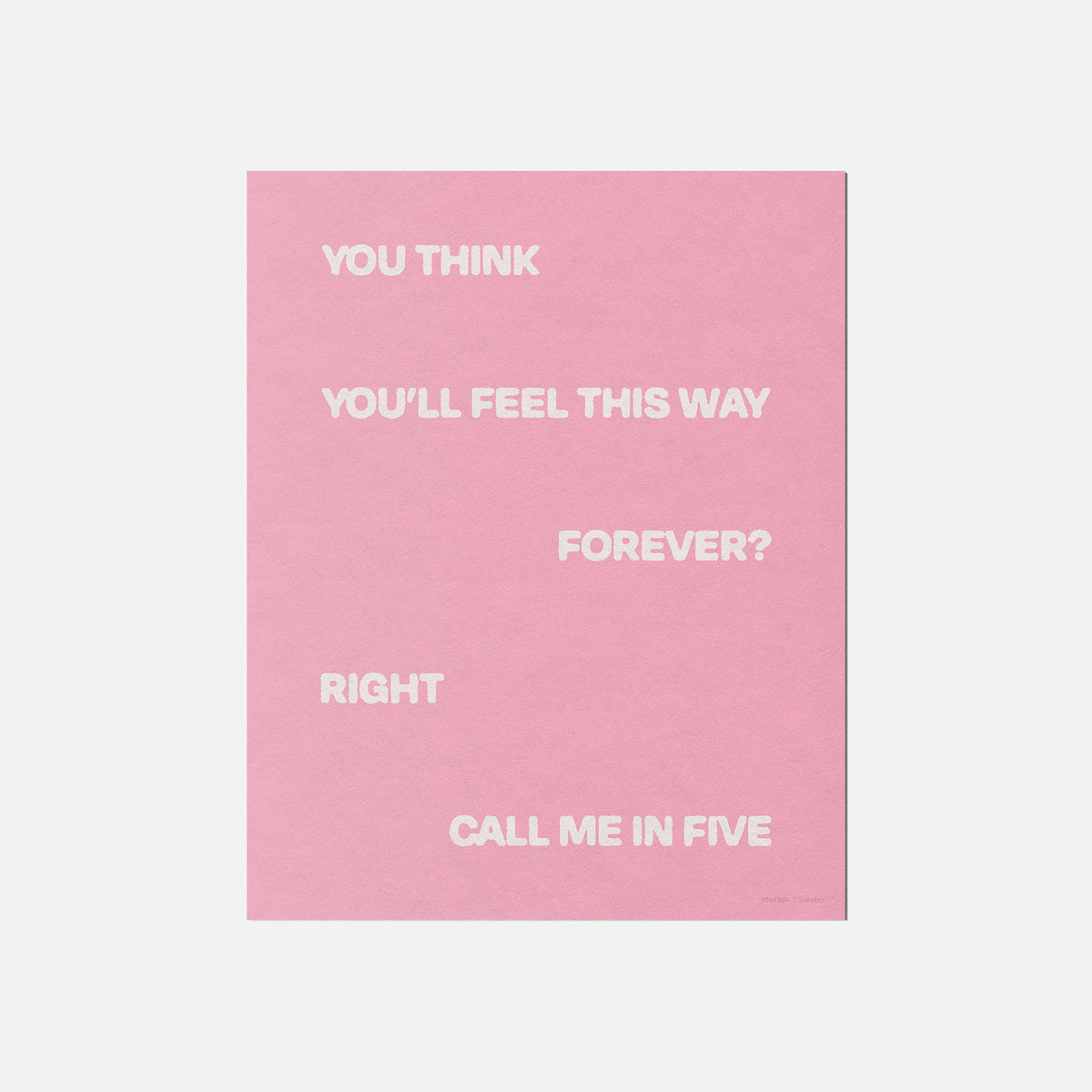FIVE PRINT