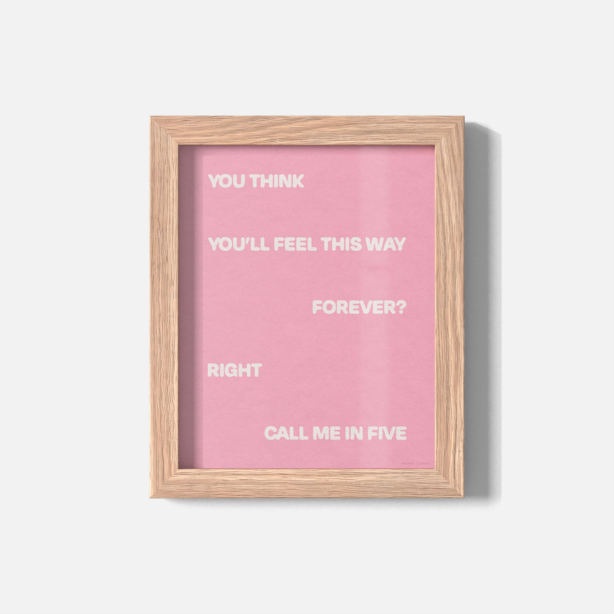 FIVE PRINT