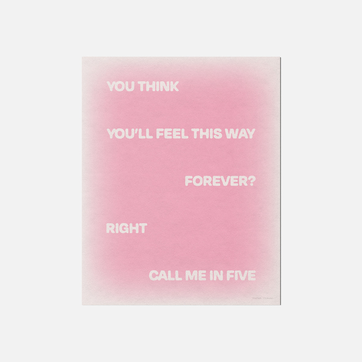 FIVE PRINT