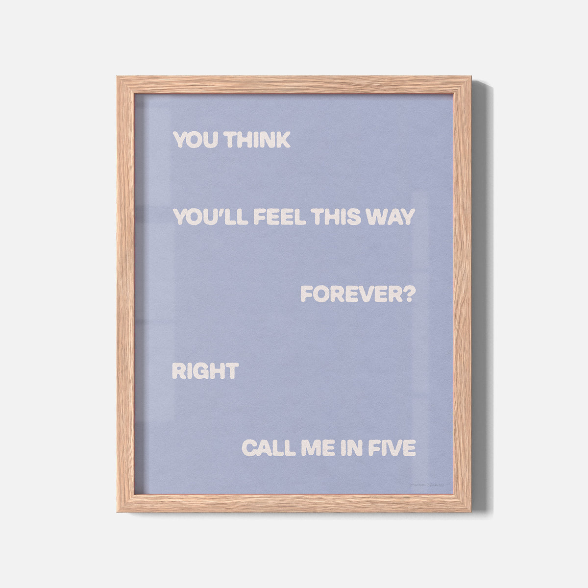 FIVE PRINT