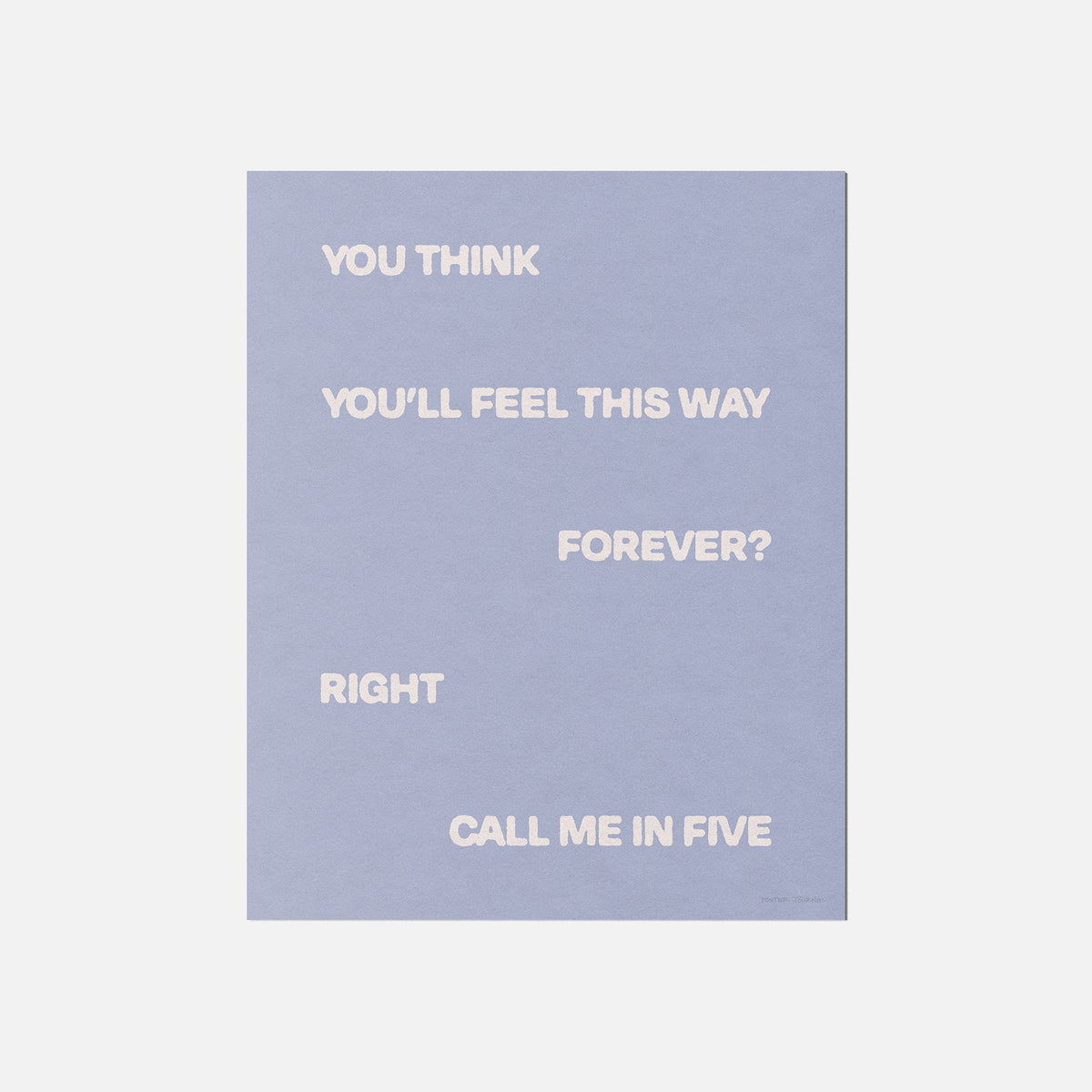 FIVE PRINT