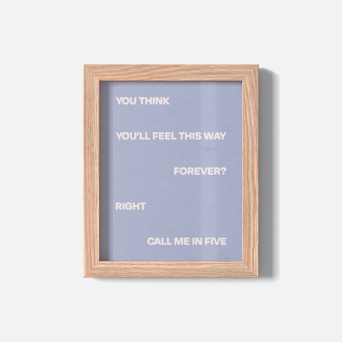 FIVE PRINT