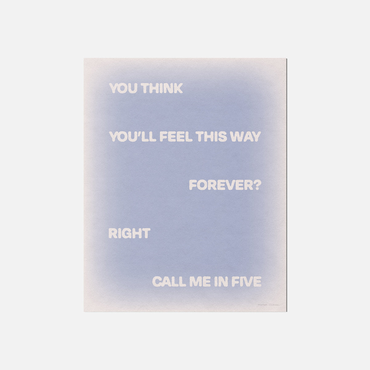 FIVE PRINT