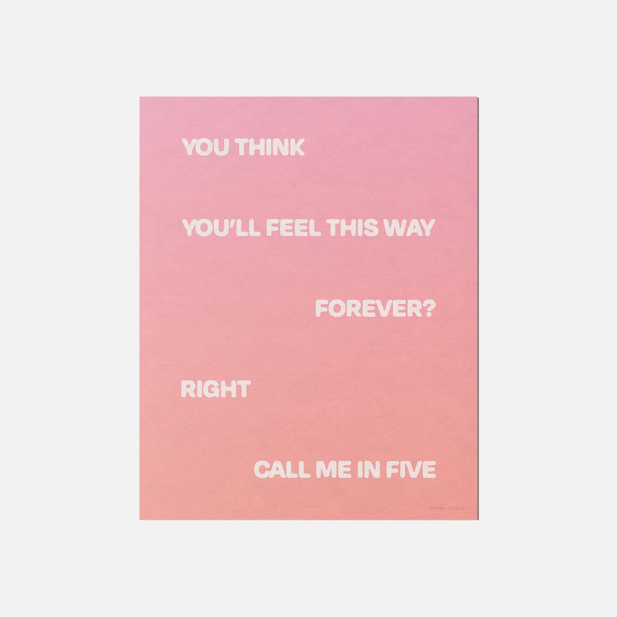 FIVE PRINT