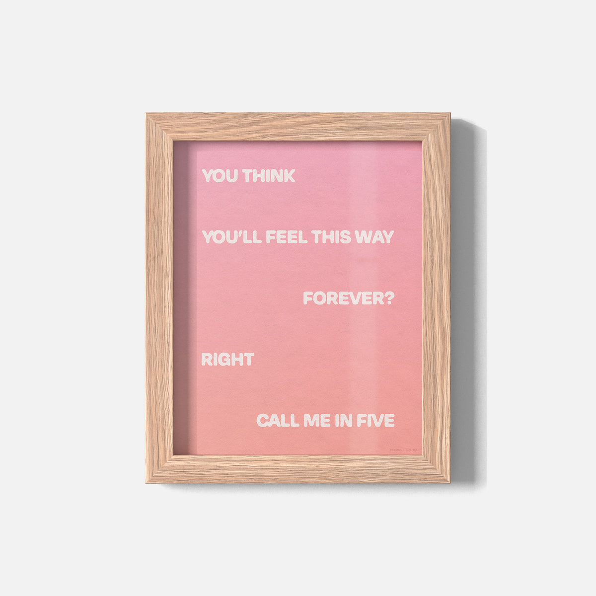 FIVE PRINT