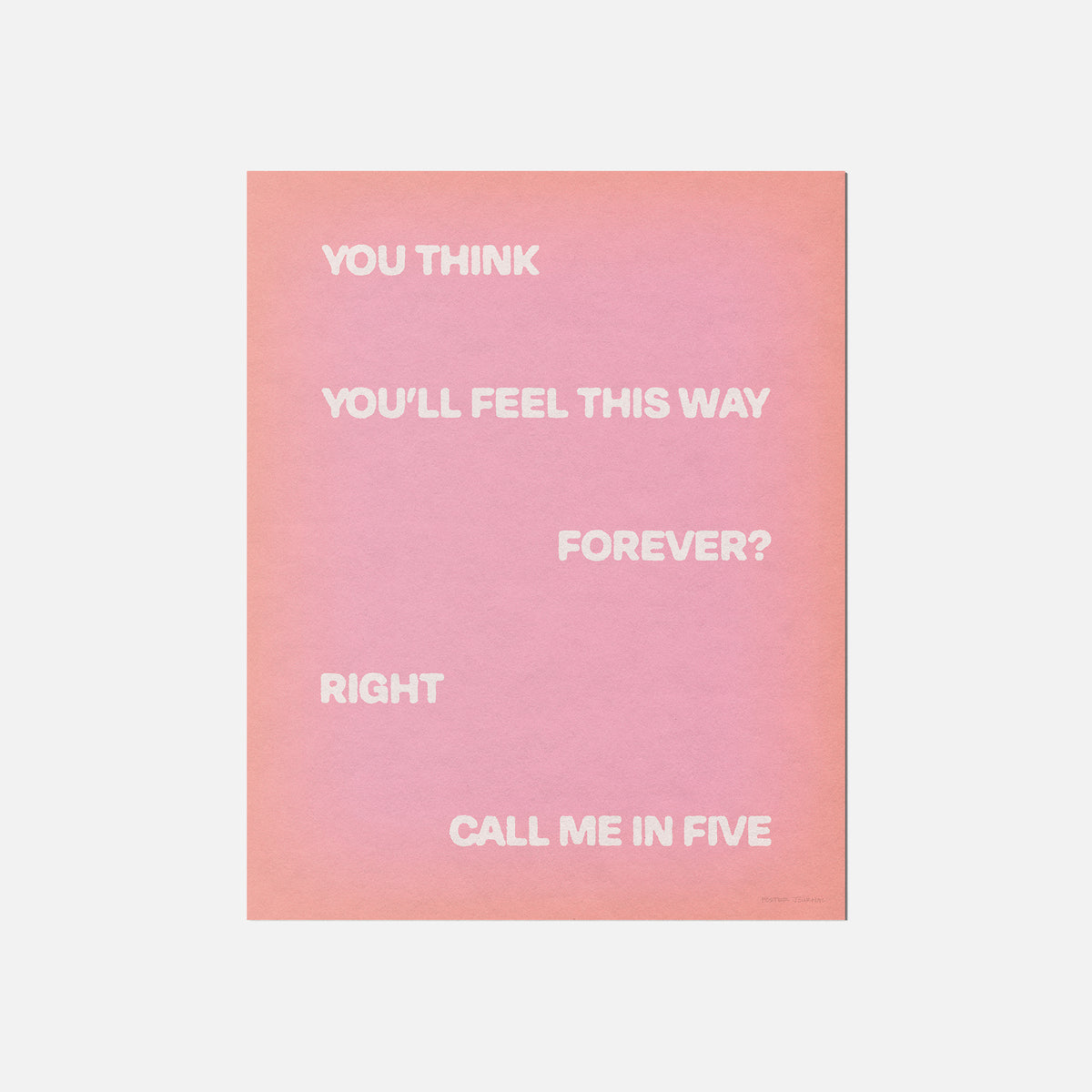 FIVE PRINT