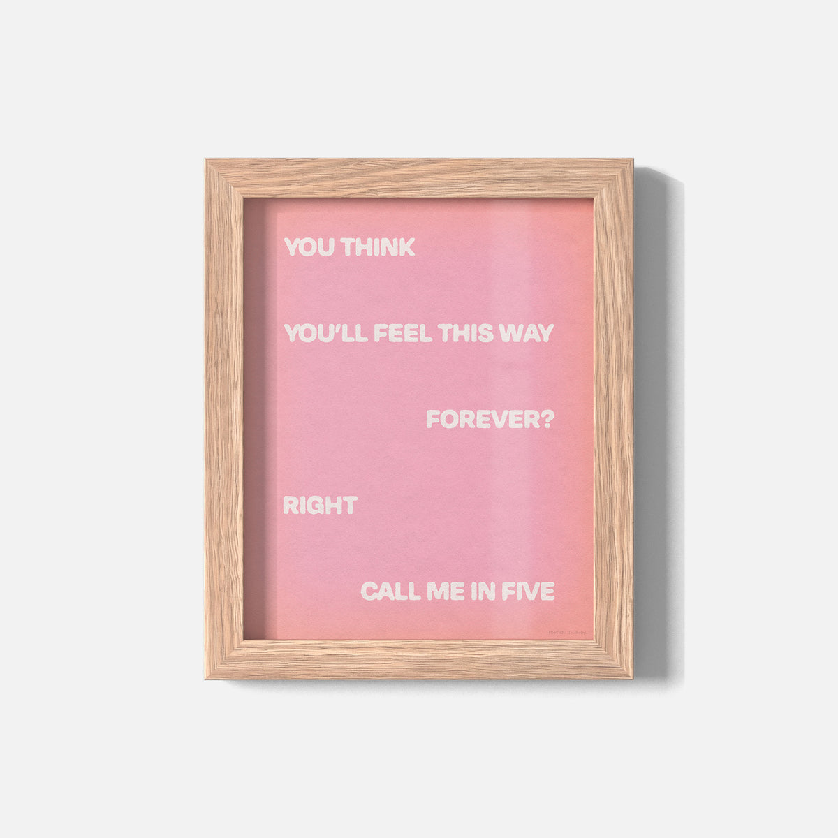 FIVE PRINT