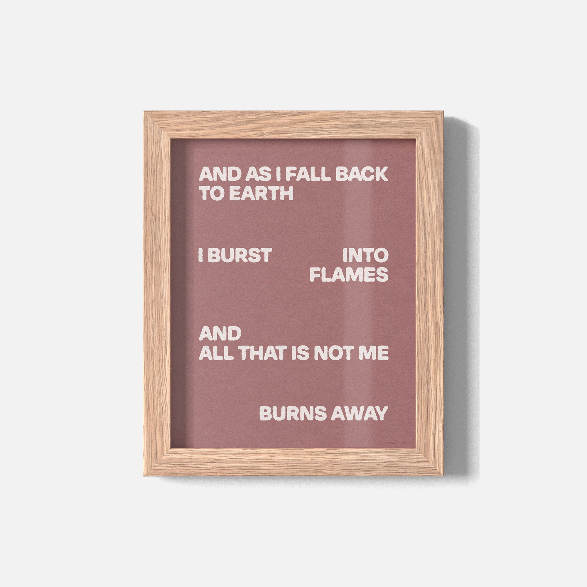 FLAMES PRINT