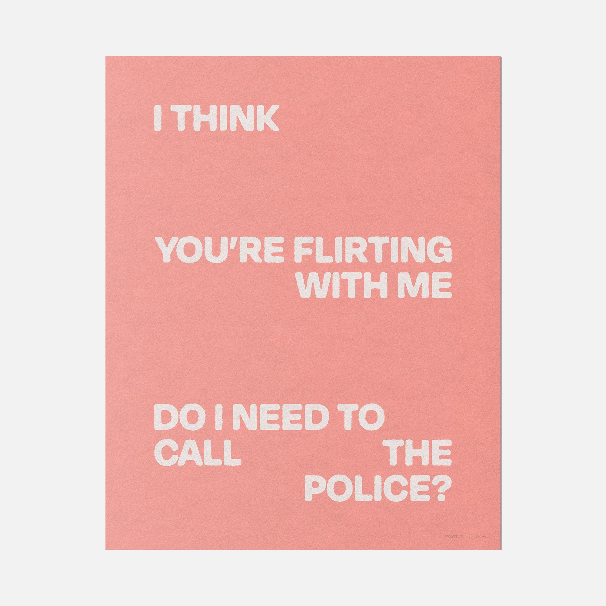FLIRTING PRINT