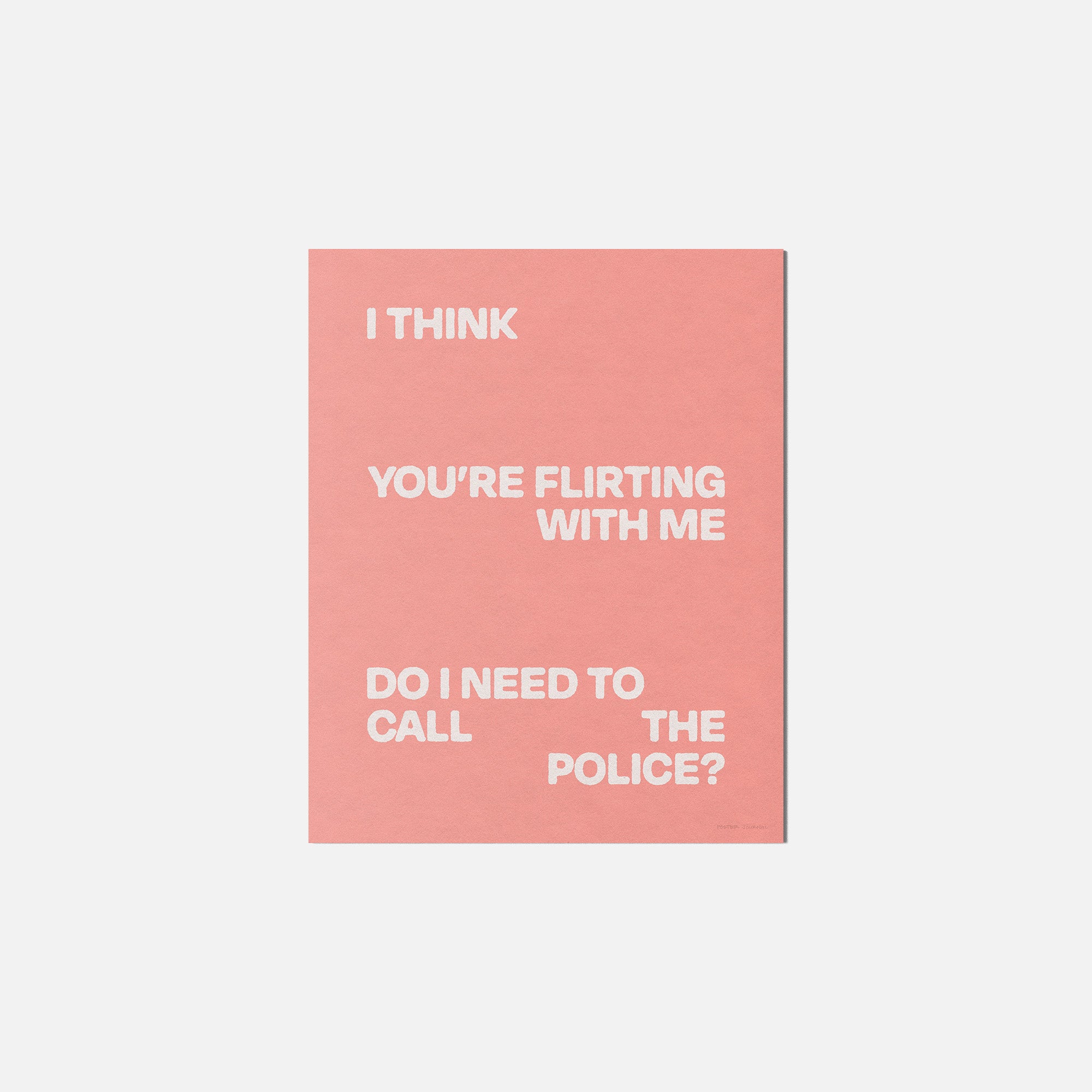 FLIRTING PRINT