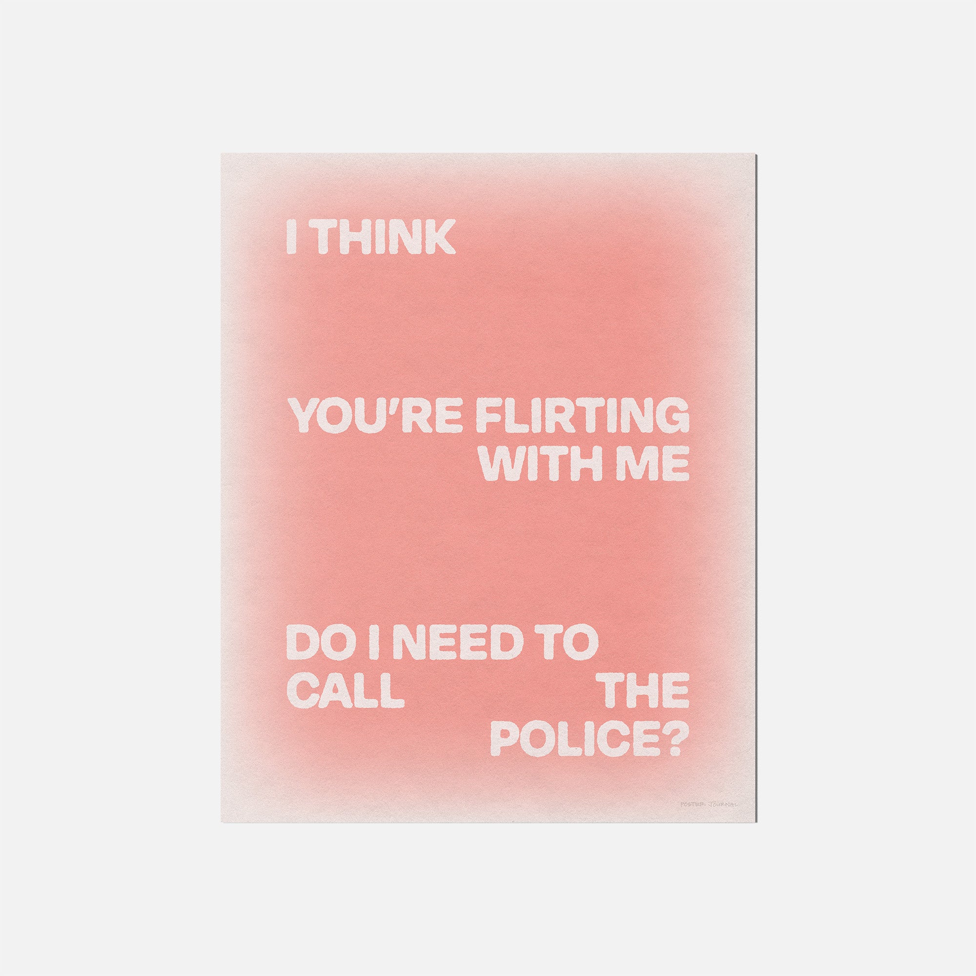 FLIRTING PRINT