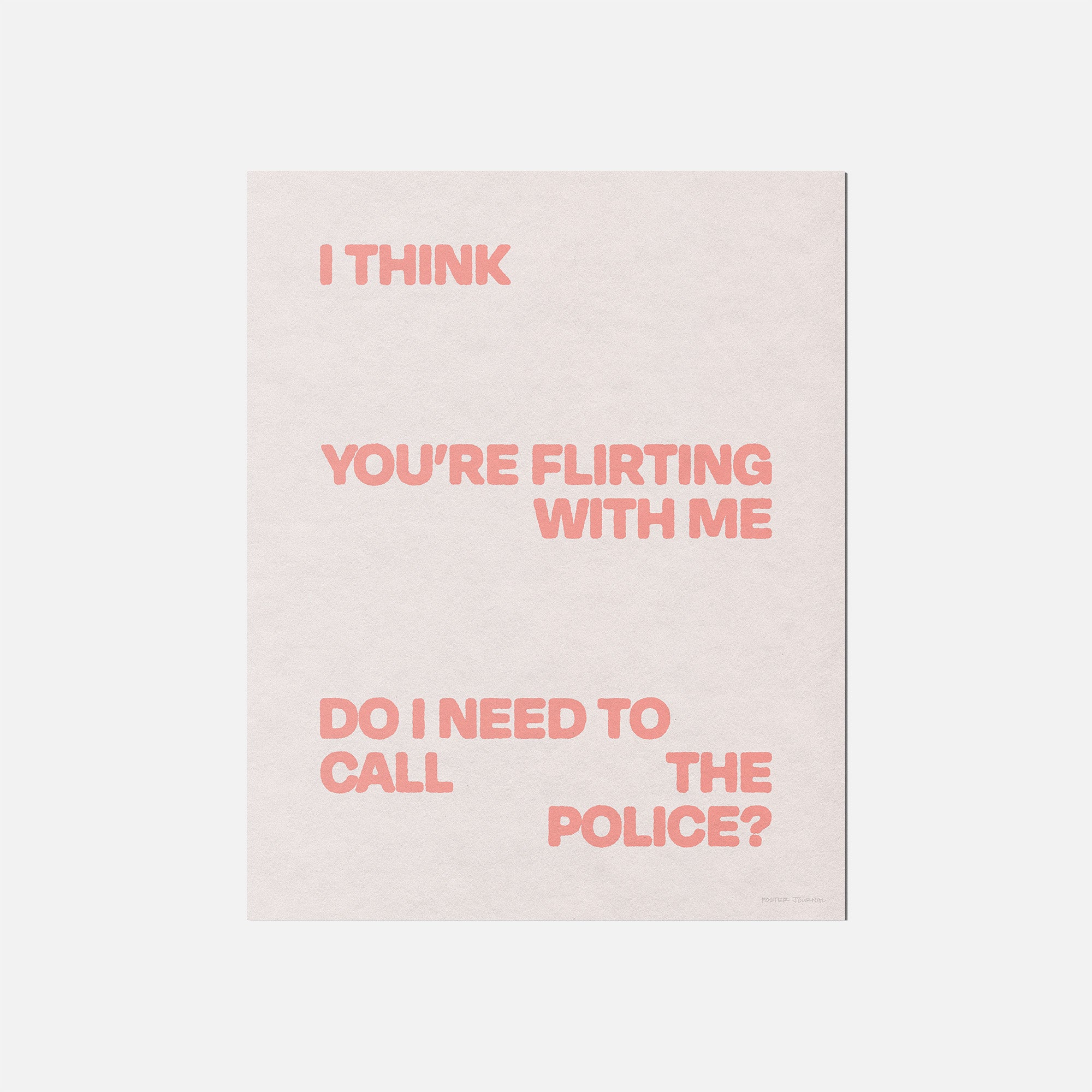 FLIRTING PRINT