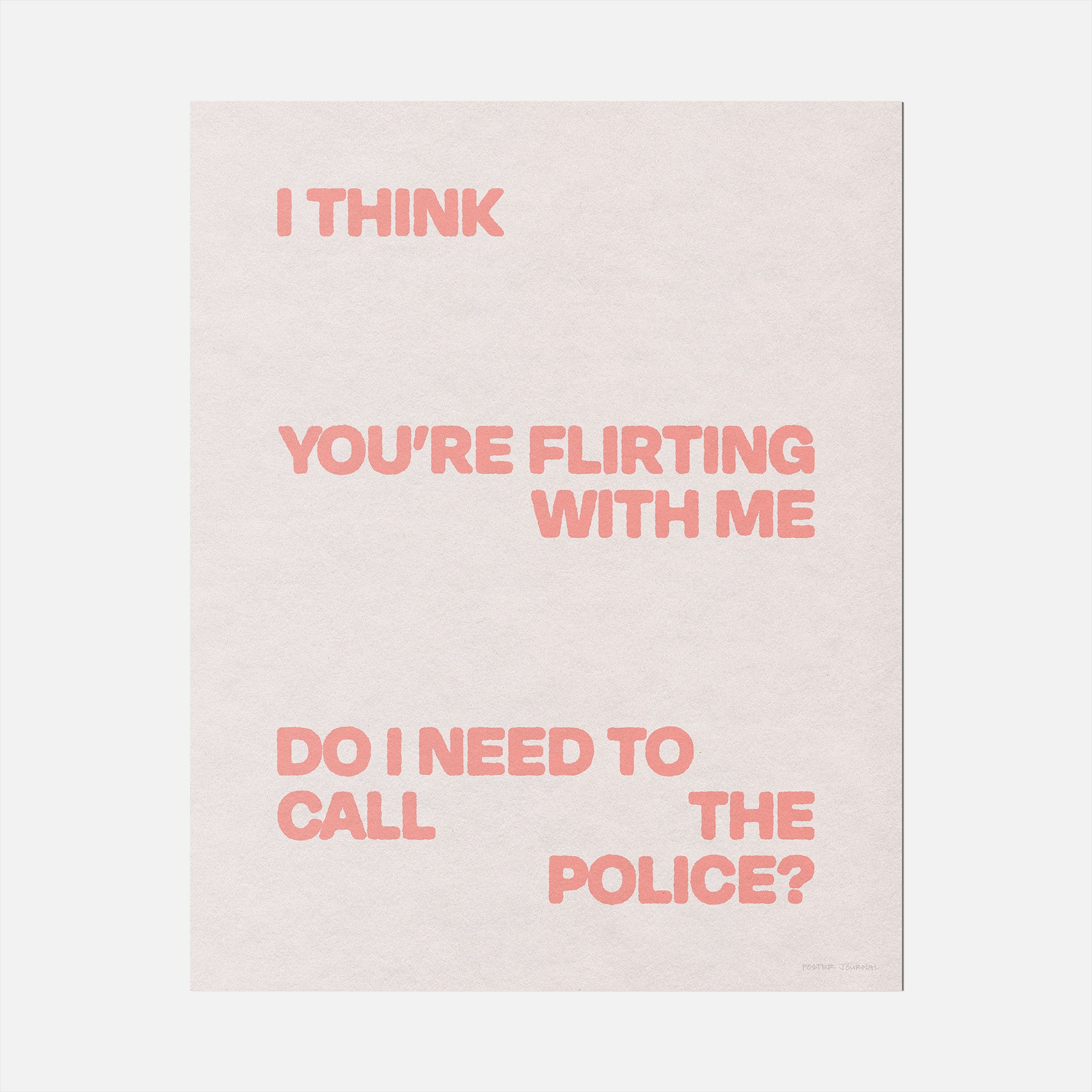 FLIRTING PRINT