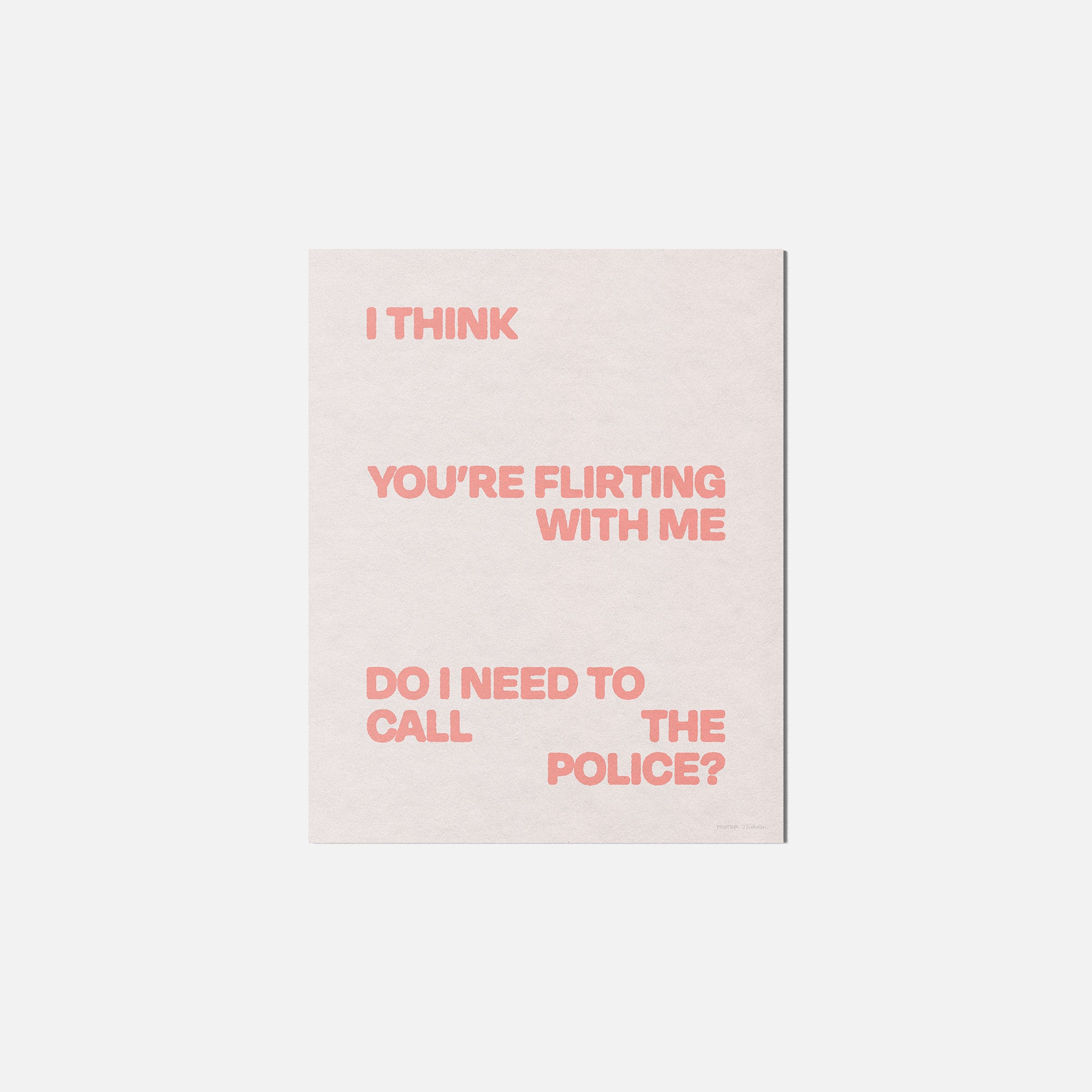 FLIRTING PRINT