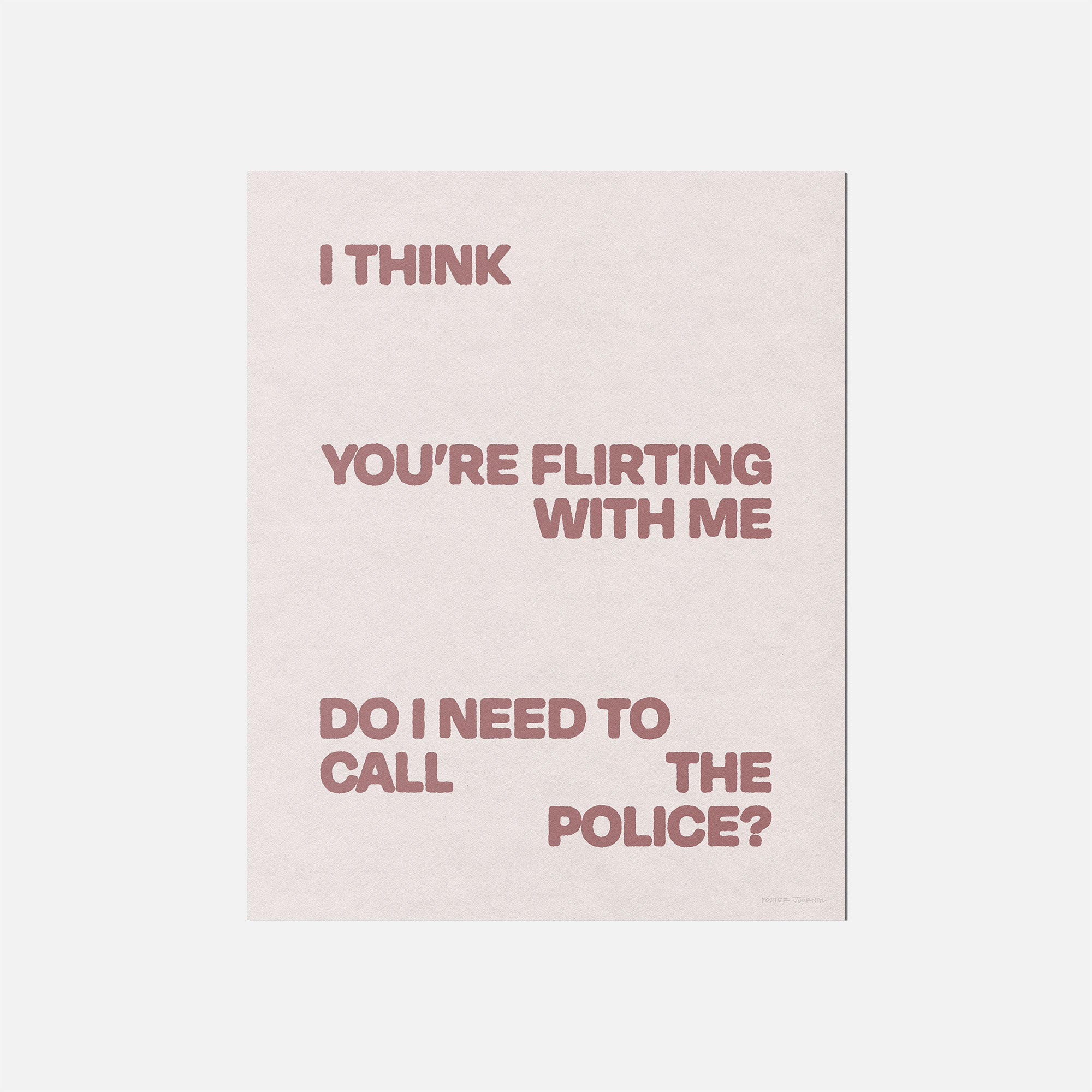 FLIRTING PRINT