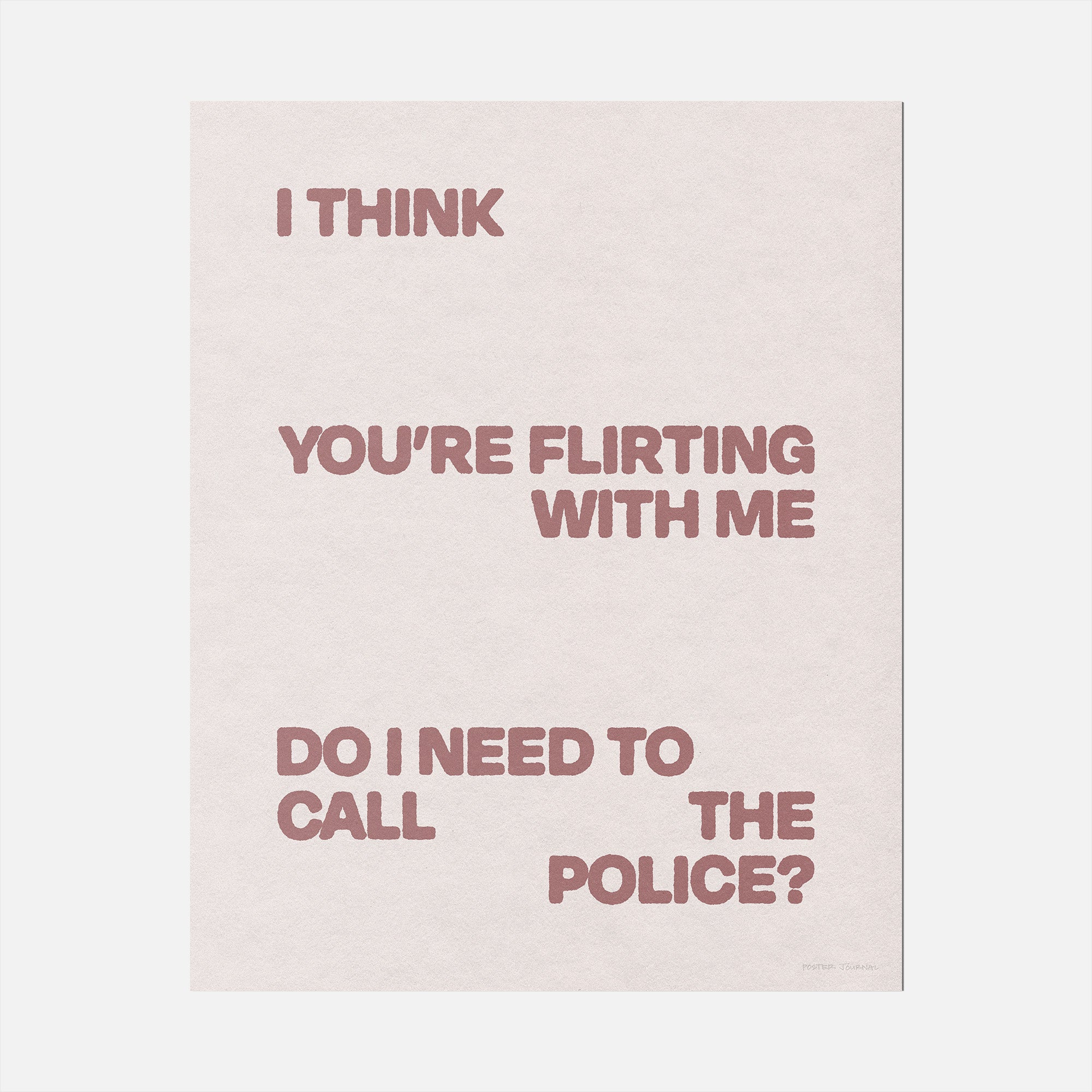 FLIRTING PRINT