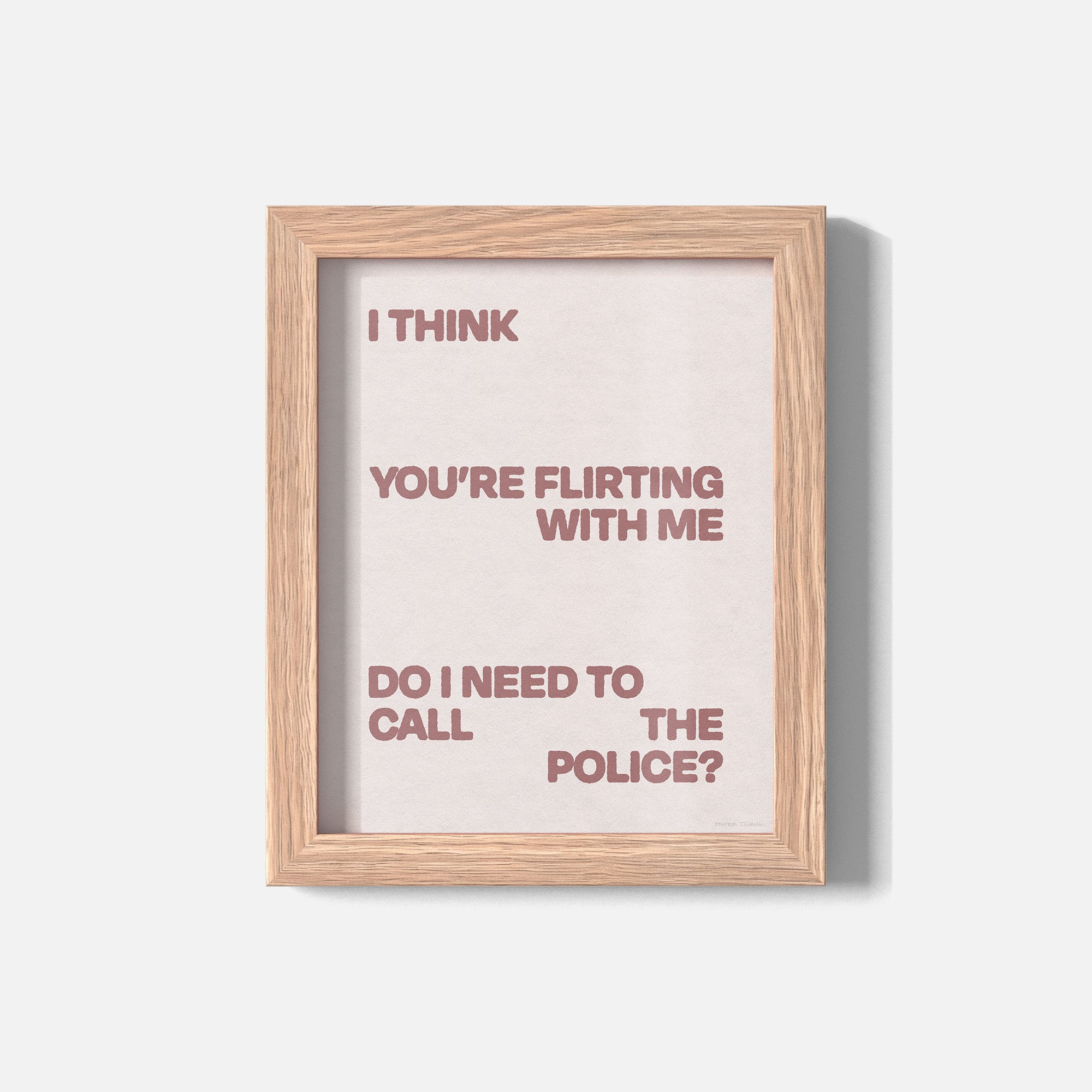 FLIRTING PRINT