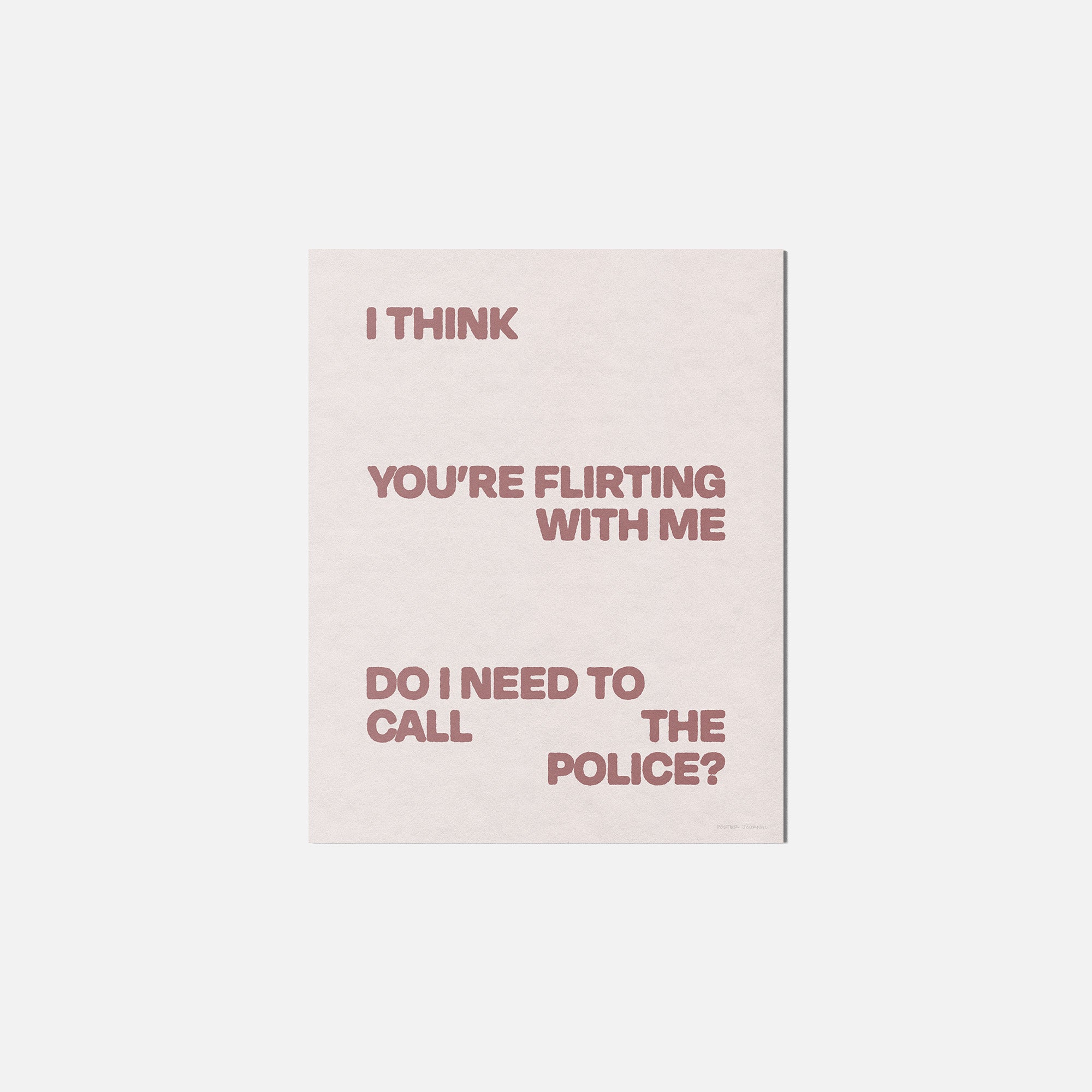 FLIRTING PRINT