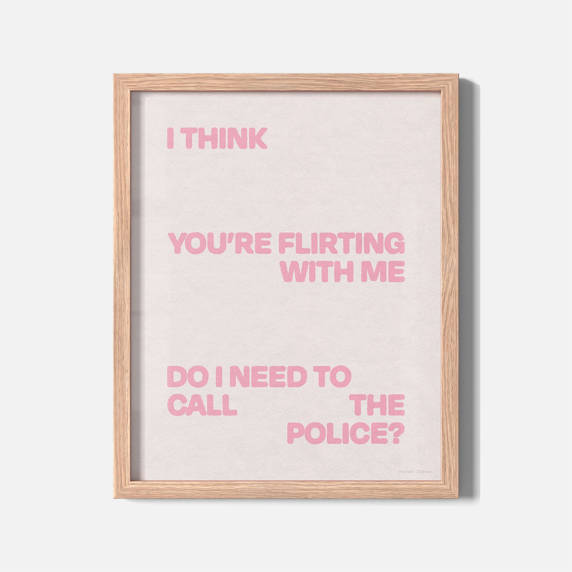 FLIRTING PRINT