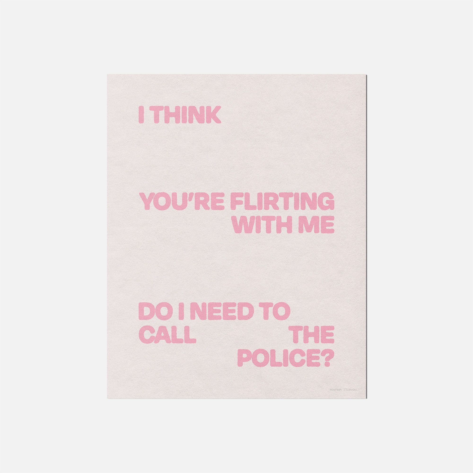 FLIRTING PRINT