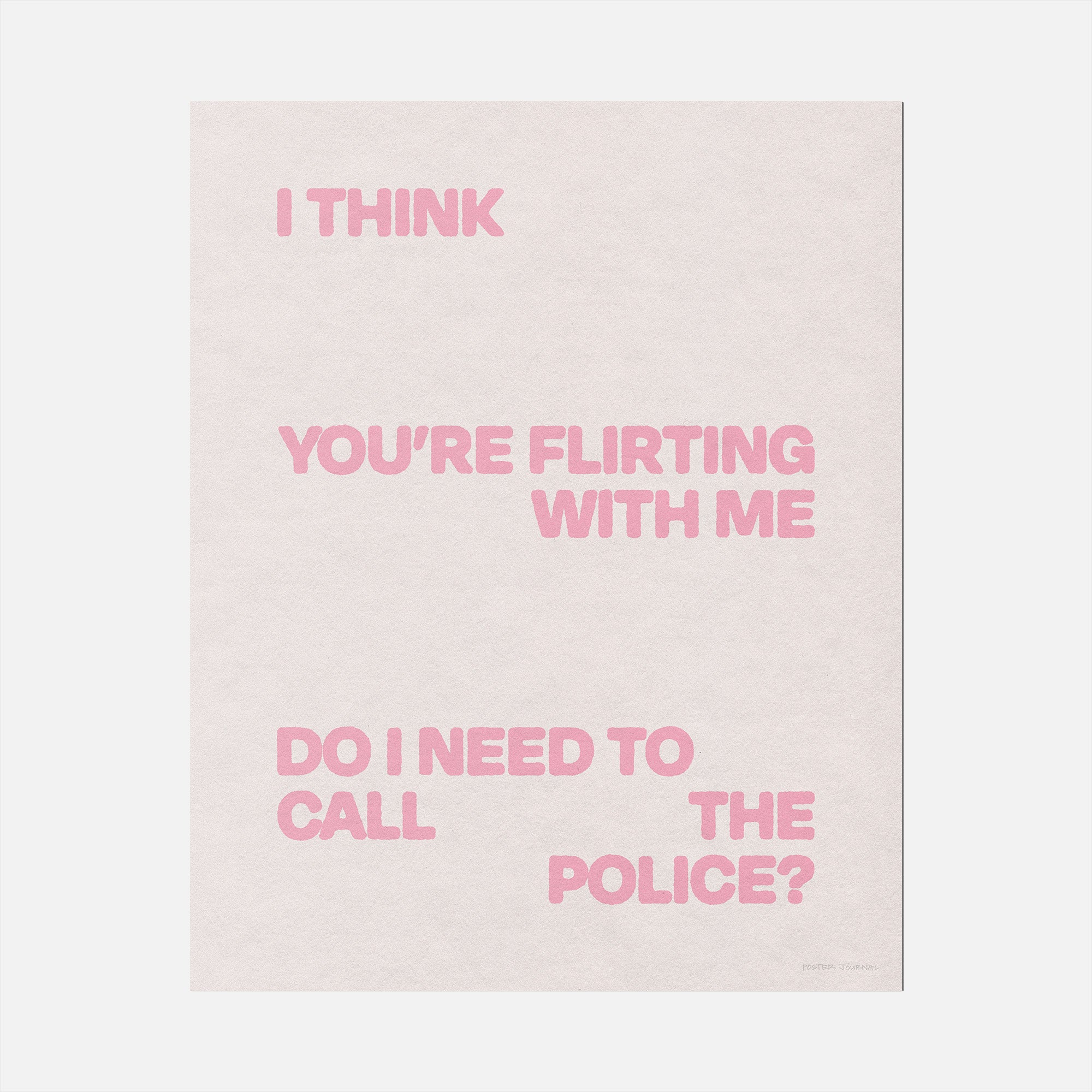 FLIRTING PRINT
