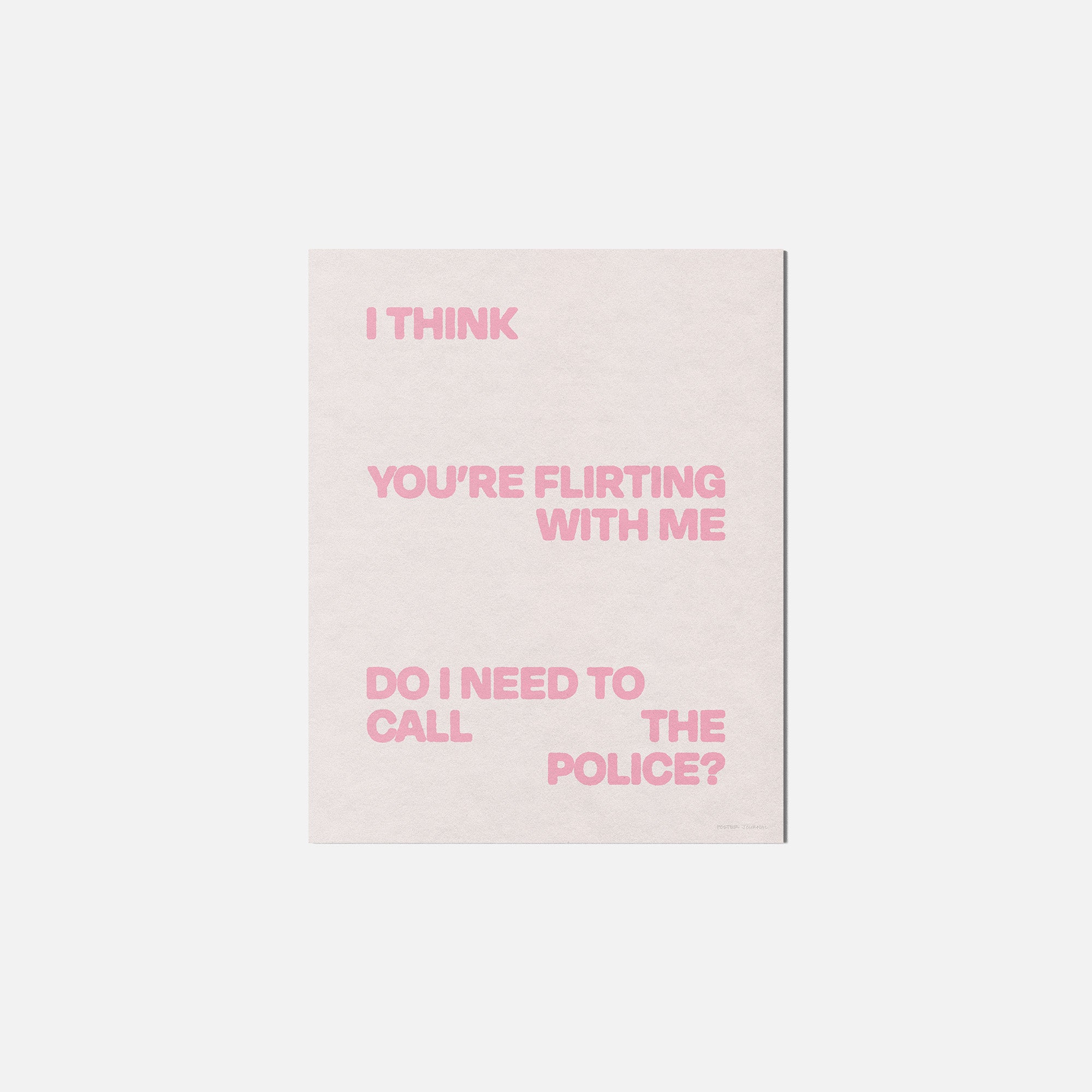 FLIRTING PRINT