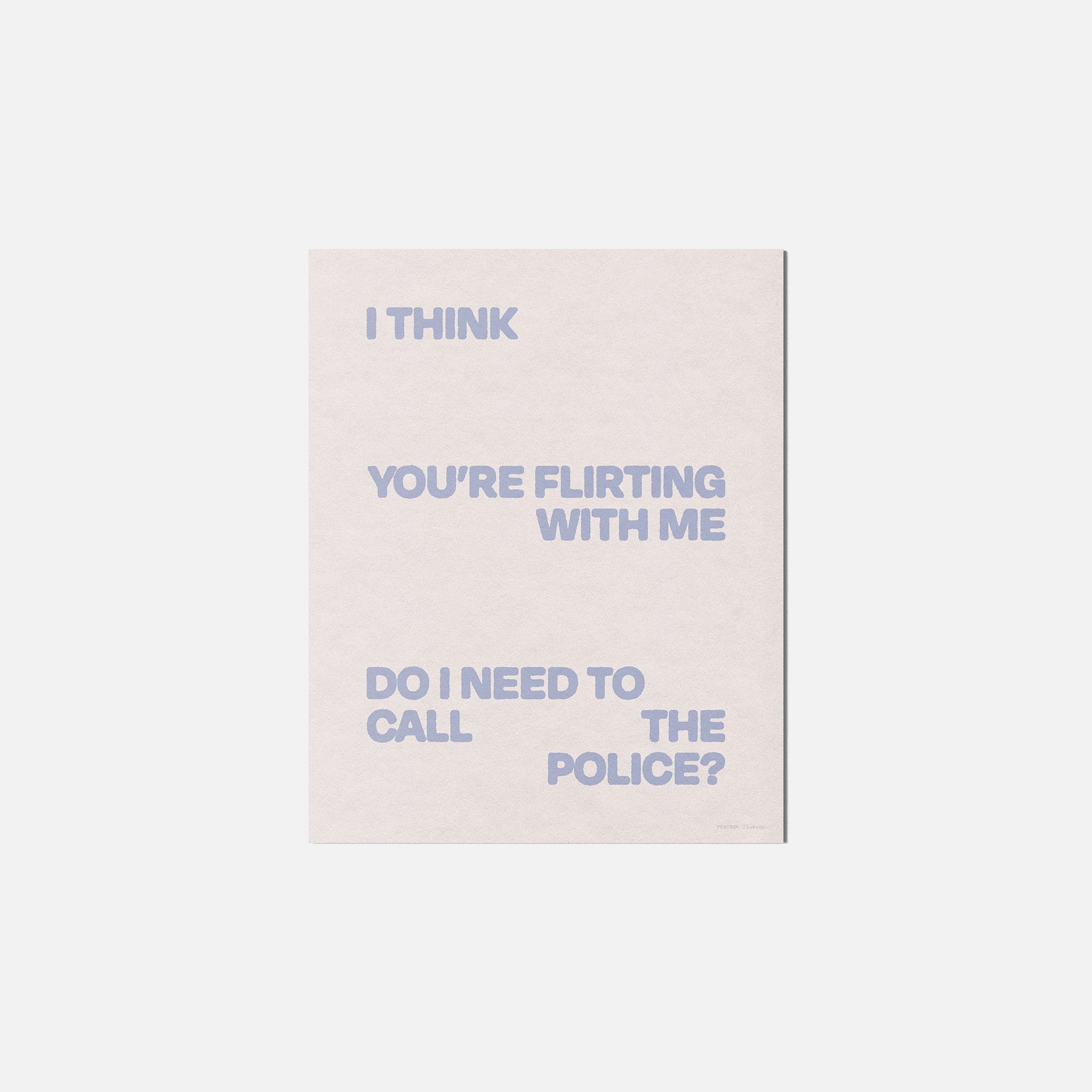 FLIRTING PRINT