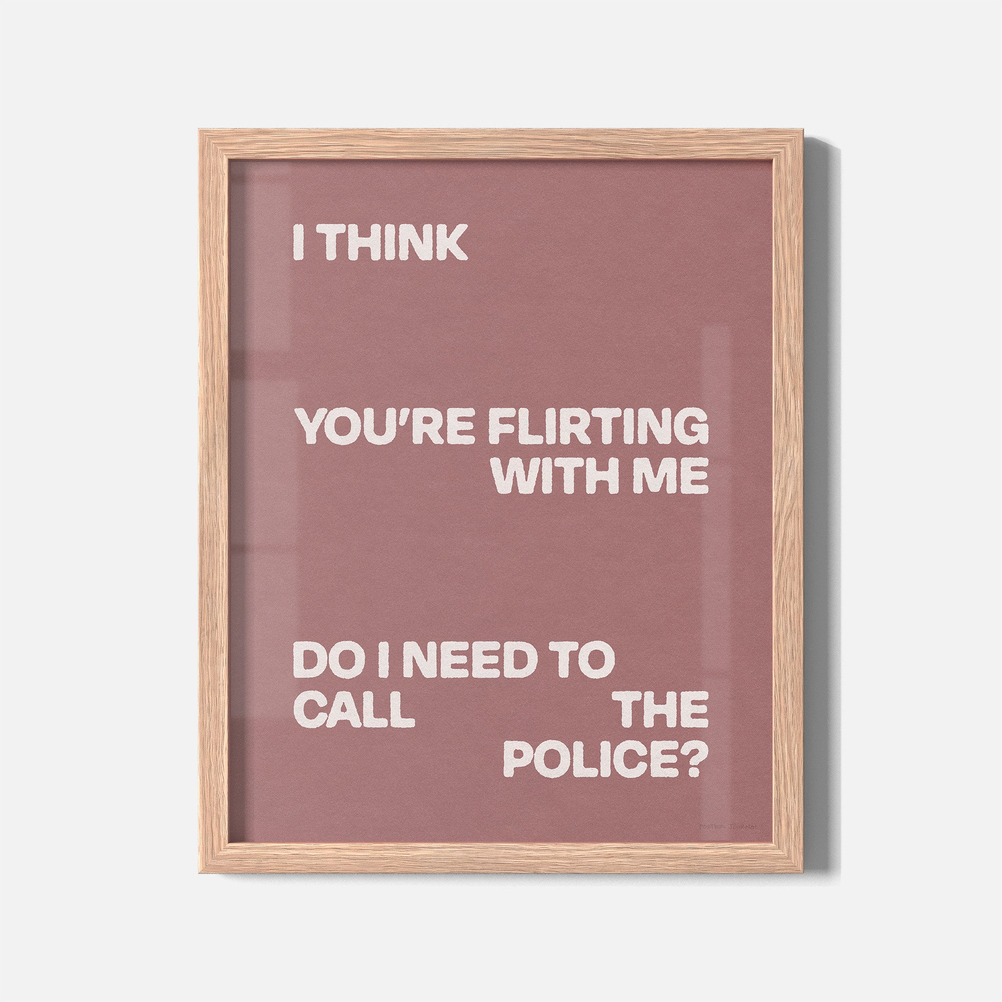 FLIRTING PRINT