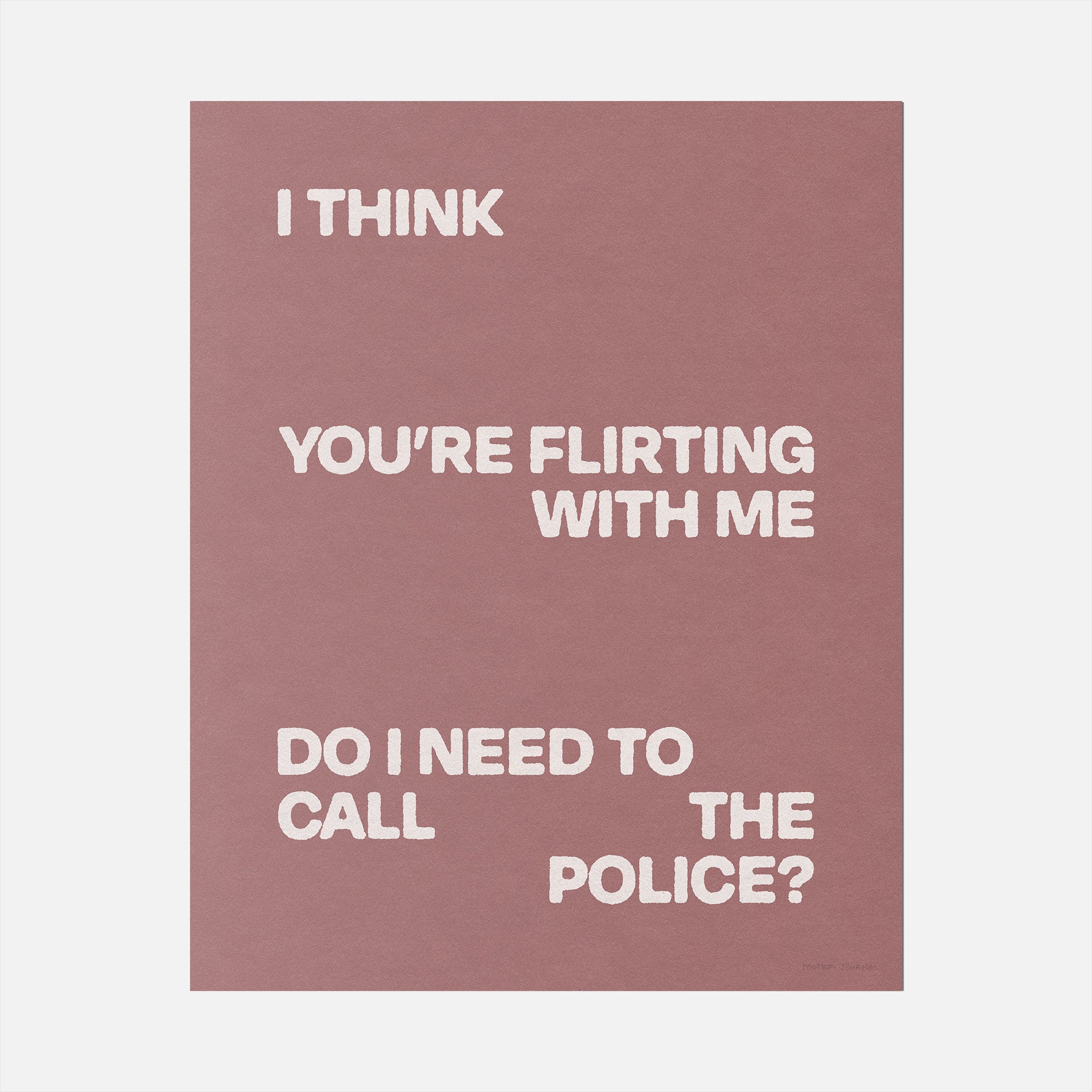 FLIRTING PRINT