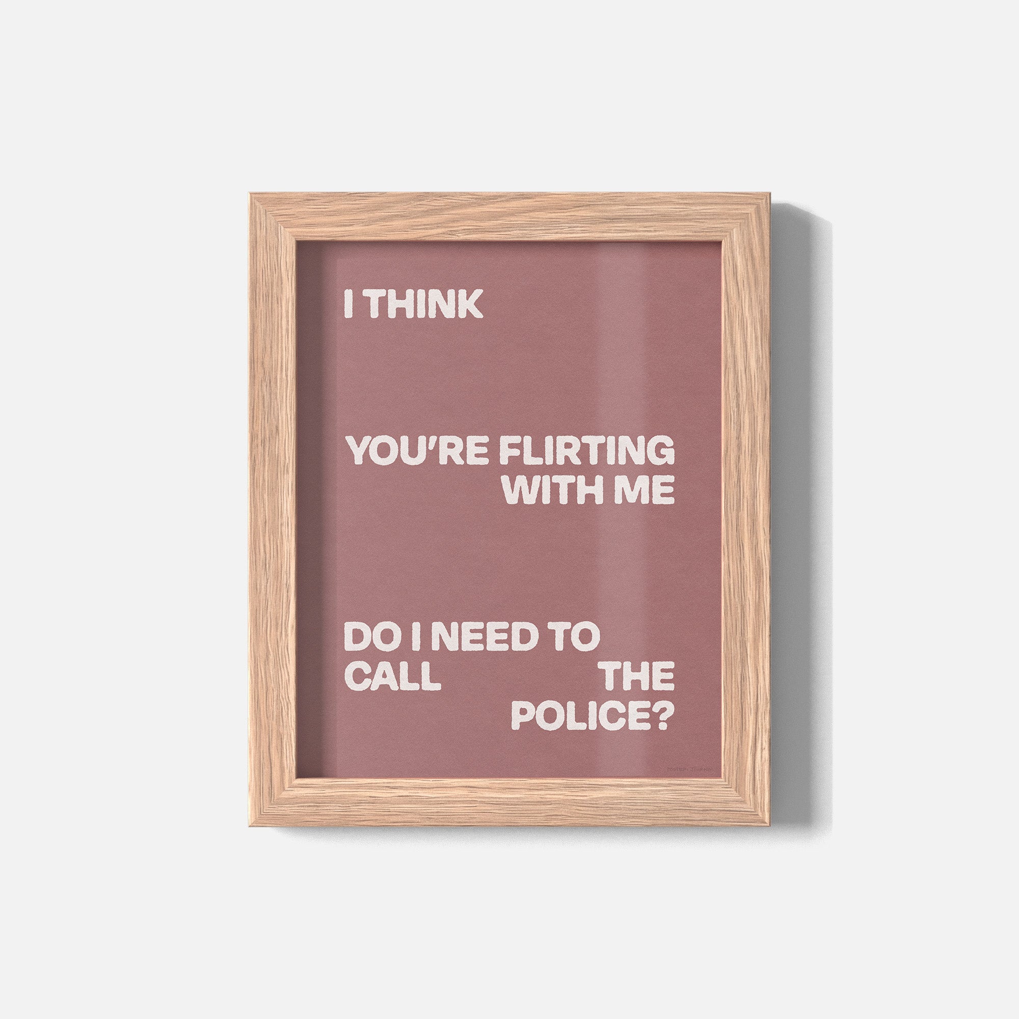 FLIRTING PRINT