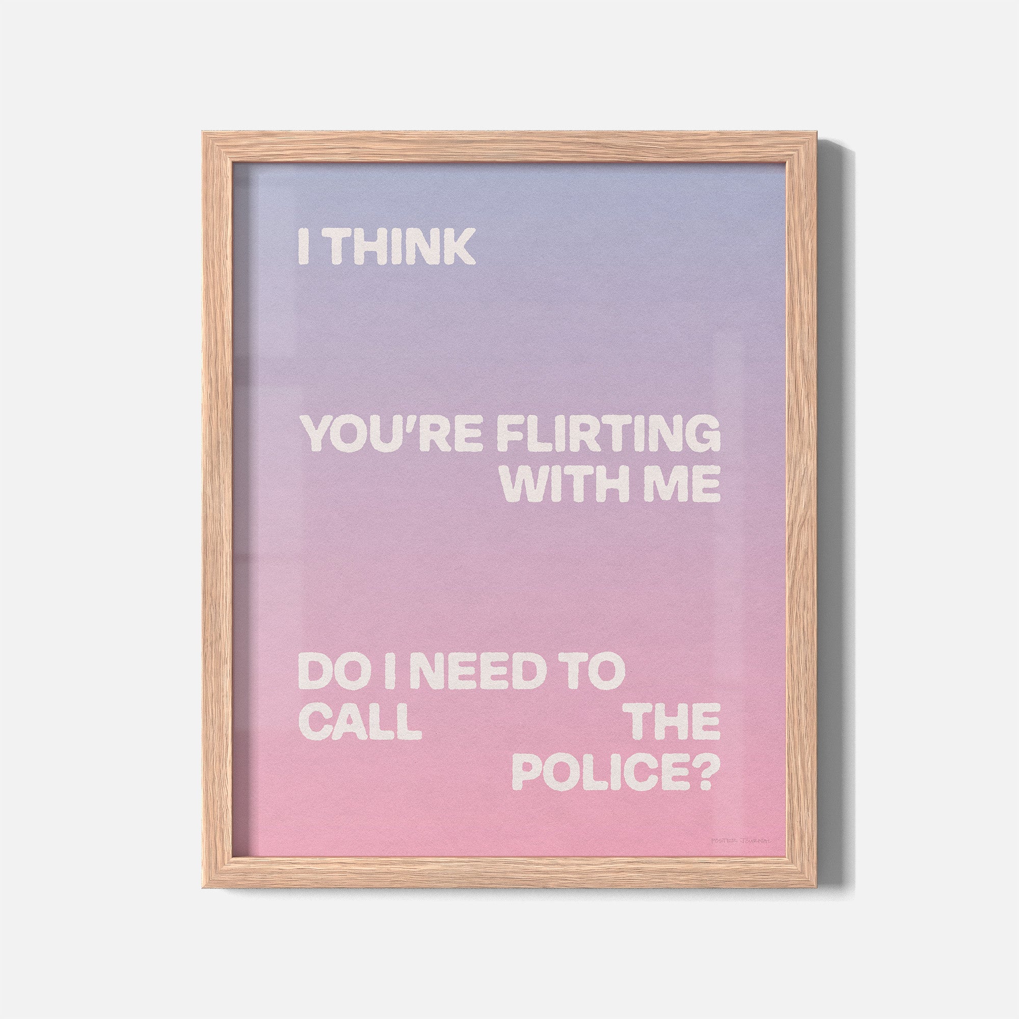 FLIRTING PRINT