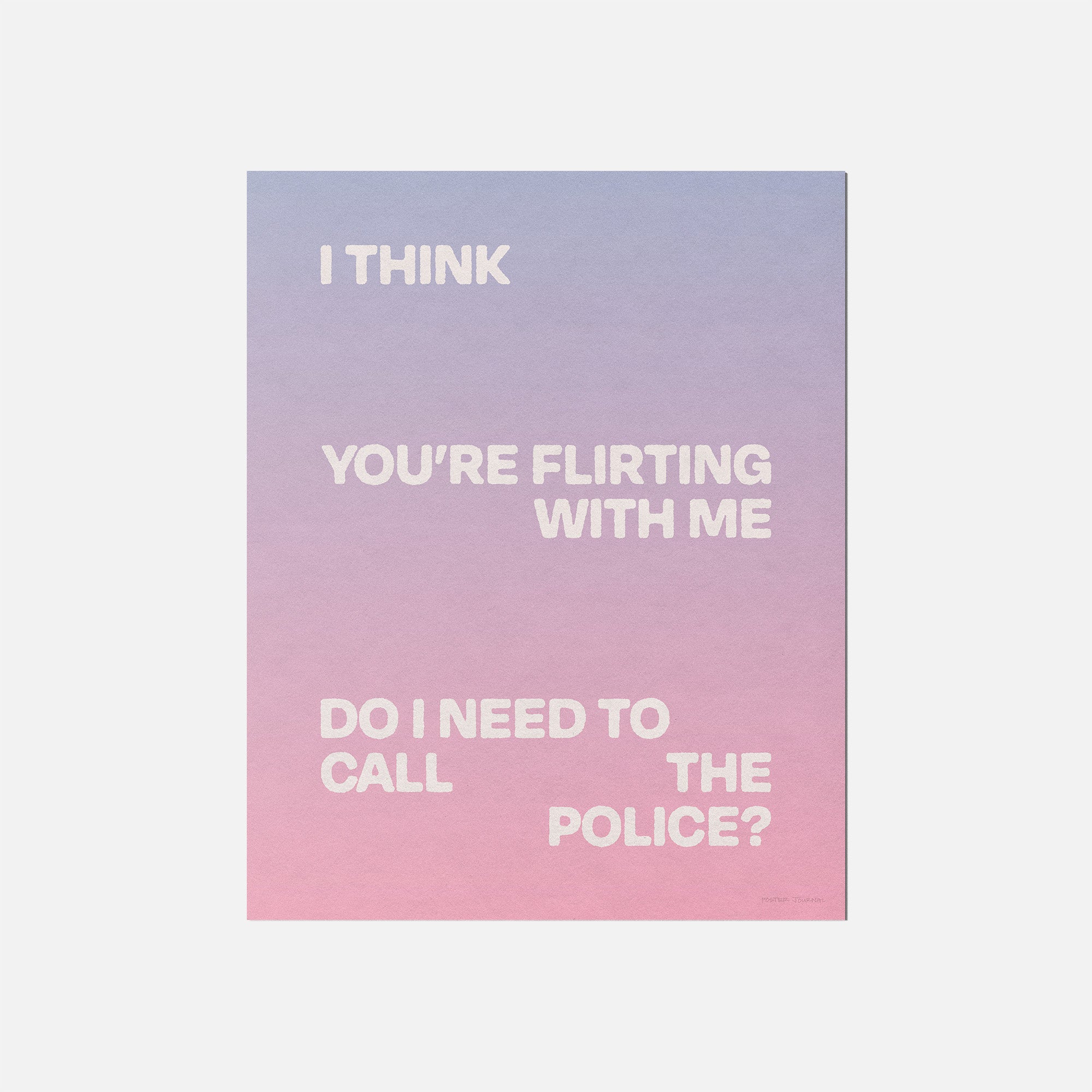 FLIRTING PRINT