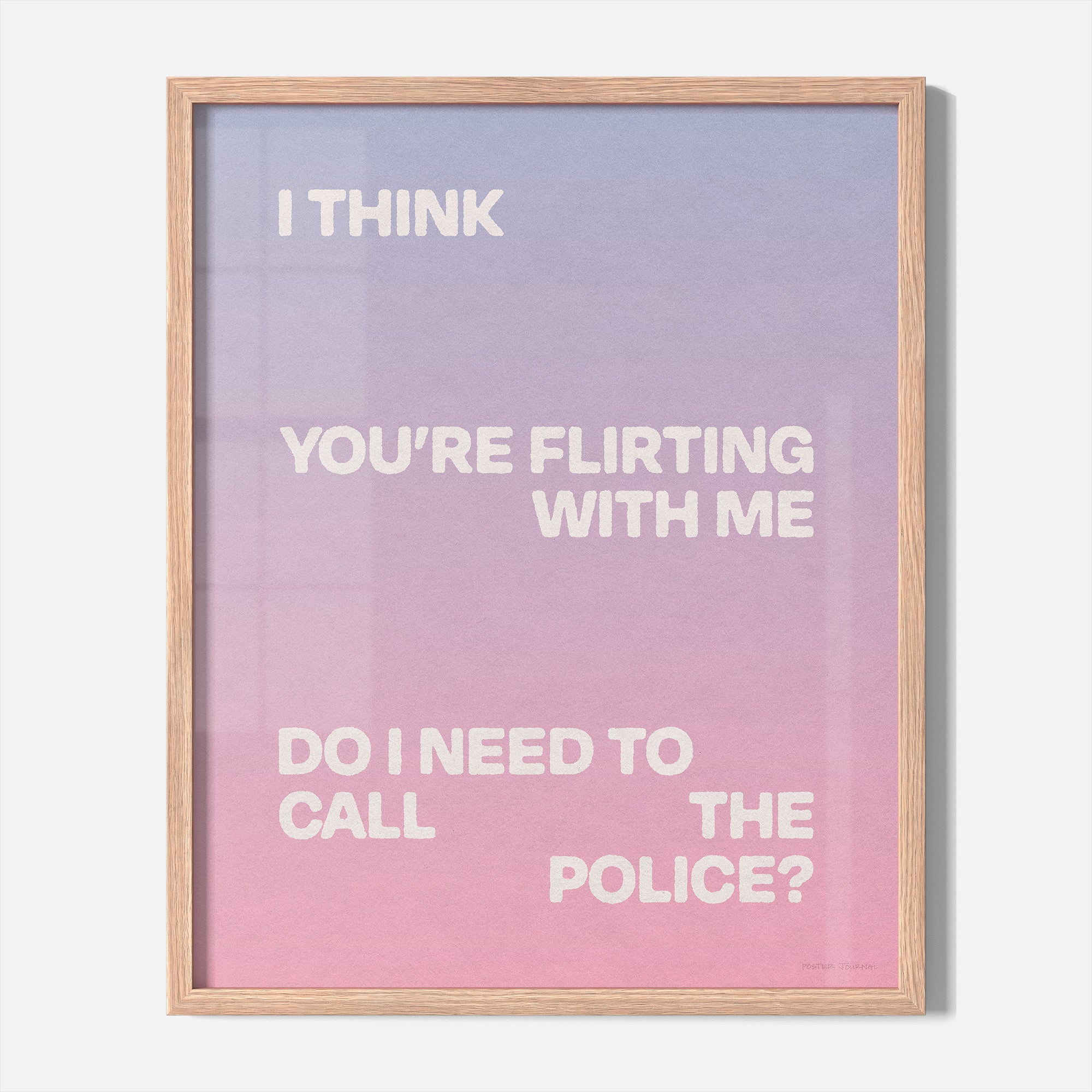FLIRTING PRINT