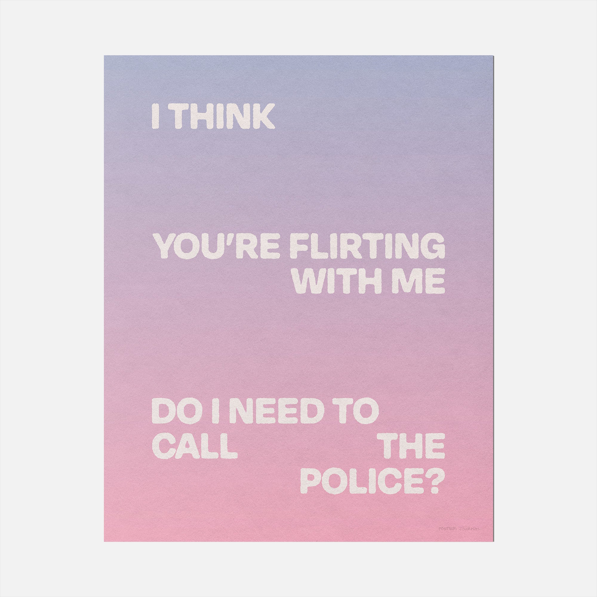 FLIRTING PRINT