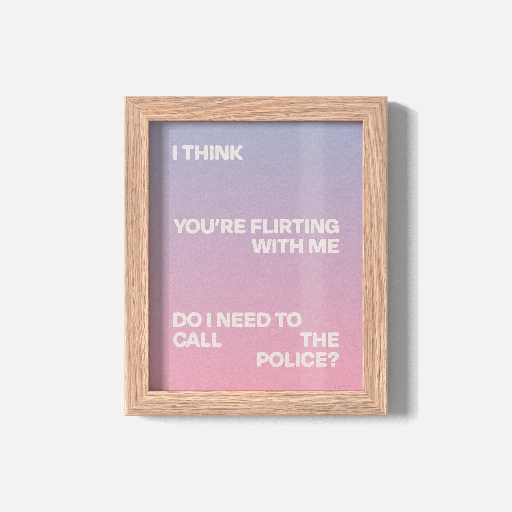 FLIRTING PRINT