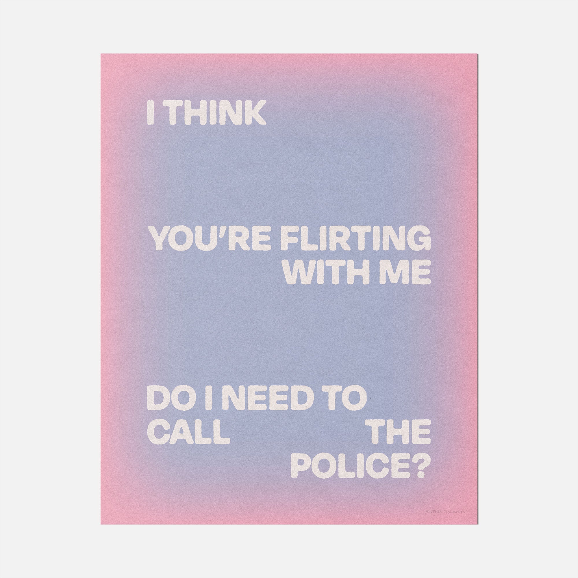 FLIRTING PRINT