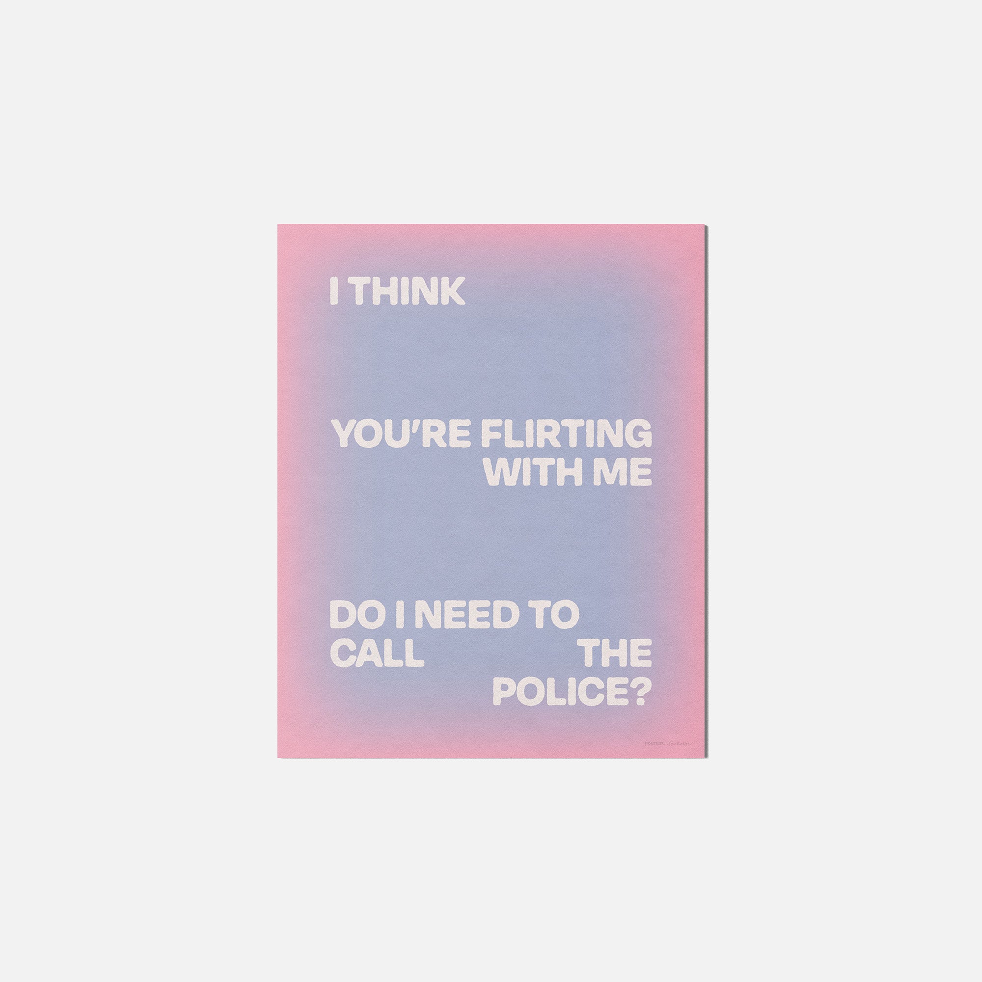 FLIRTING PRINT