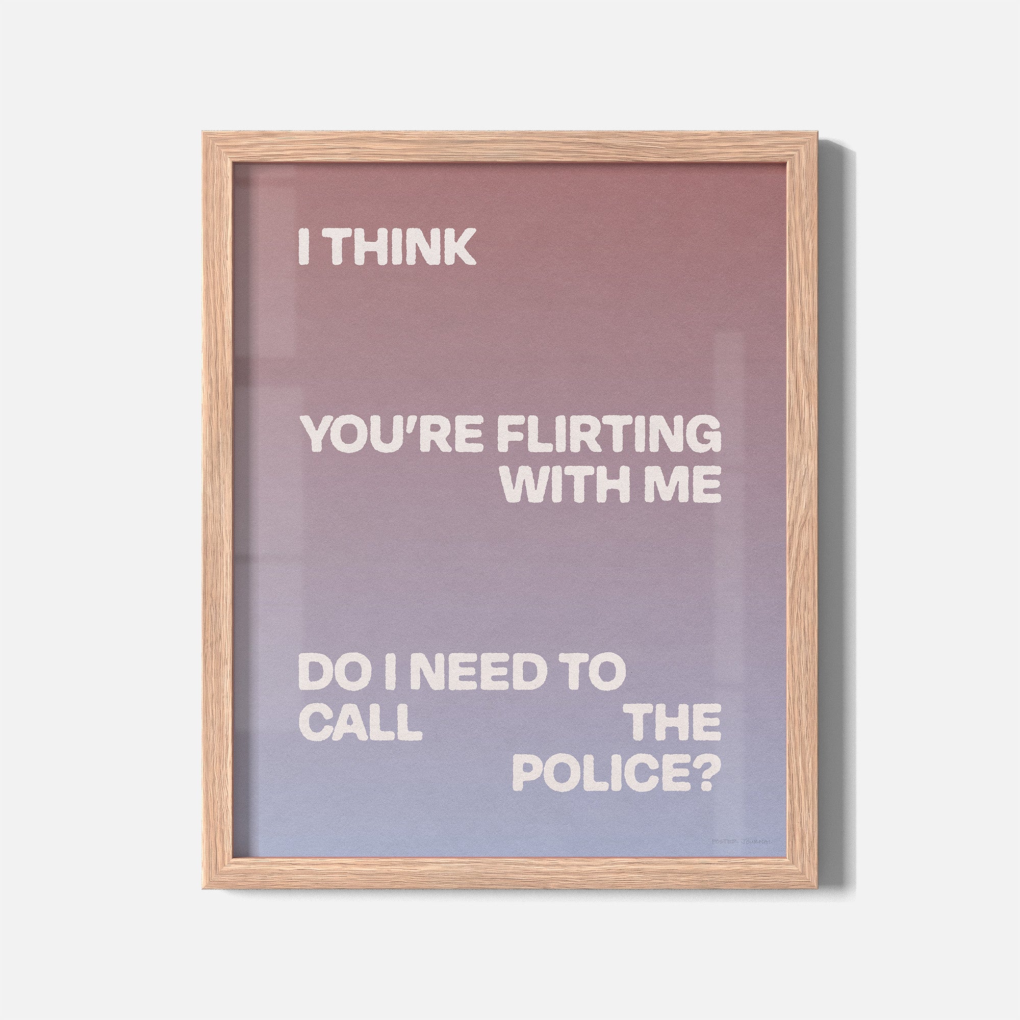 FLIRTING PRINT