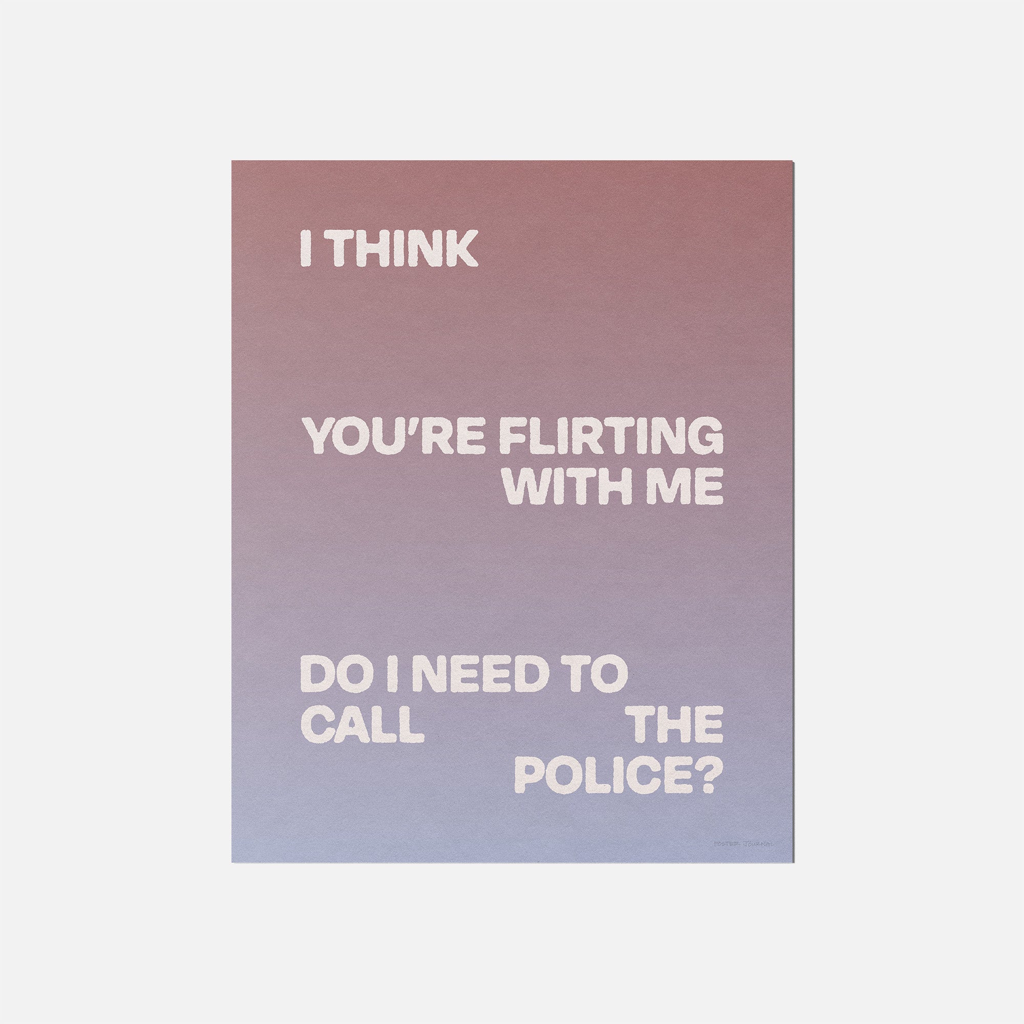 FLIRTING PRINT