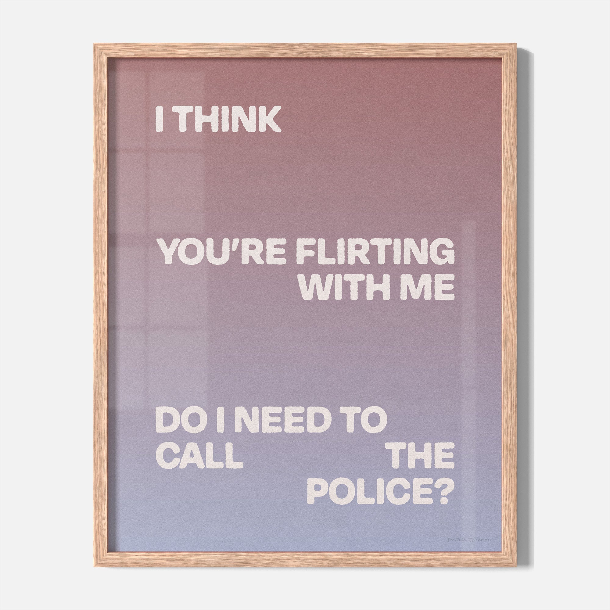 FLIRTING PRINT