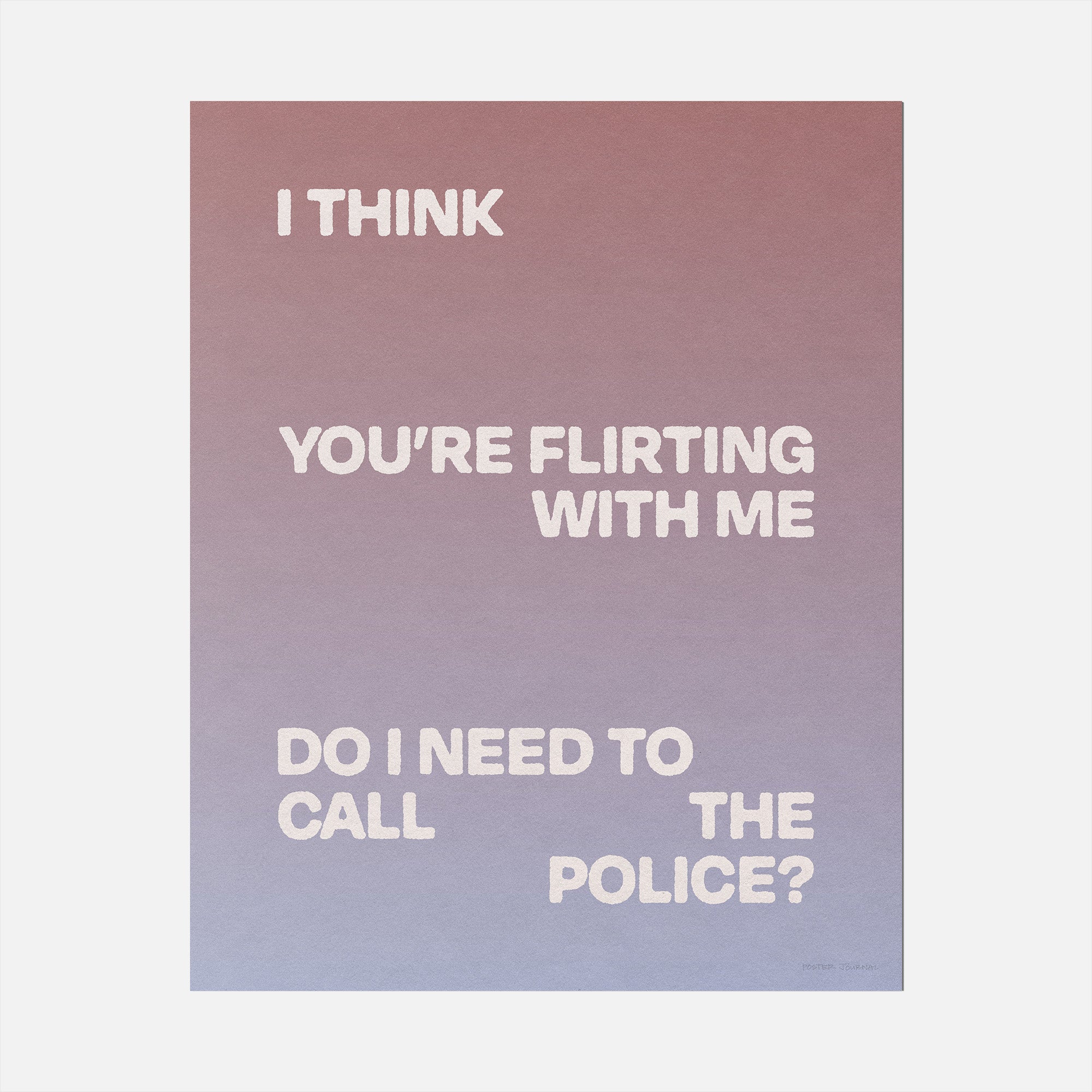 FLIRTING PRINT
