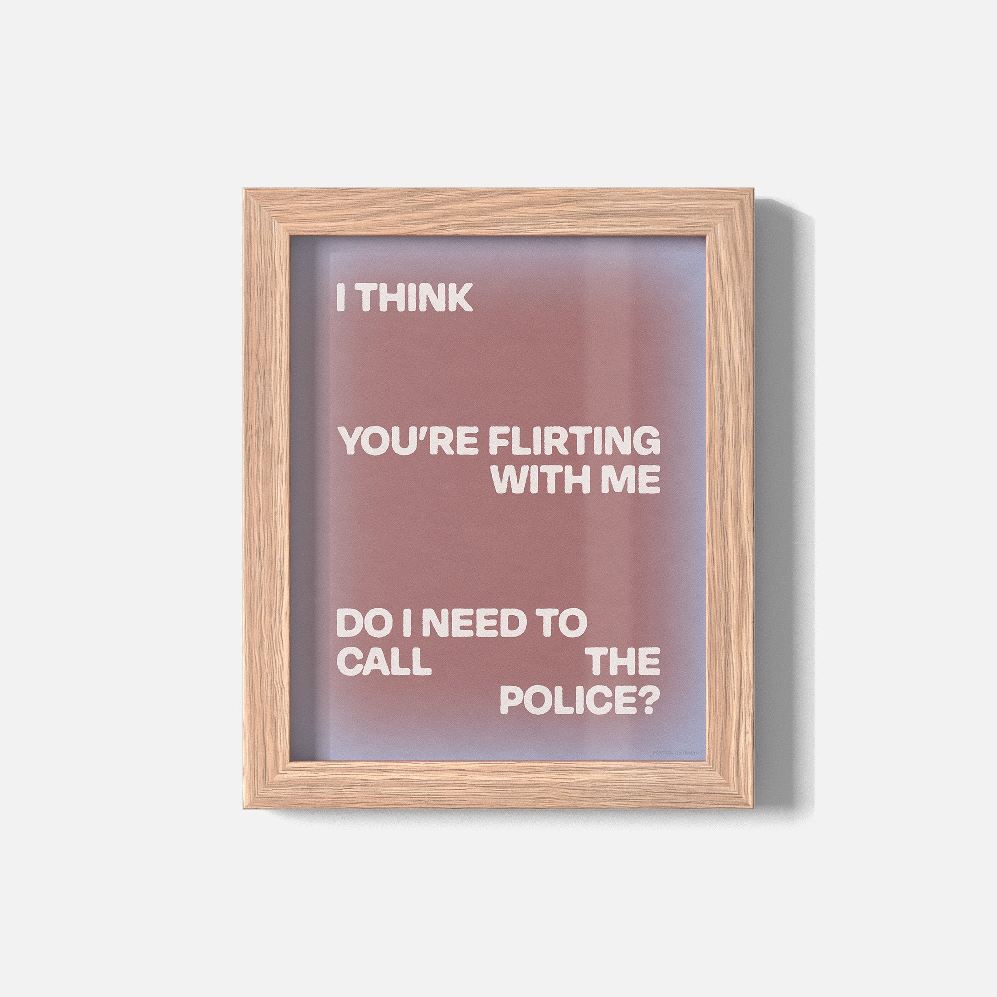 FLIRTING PRINT
