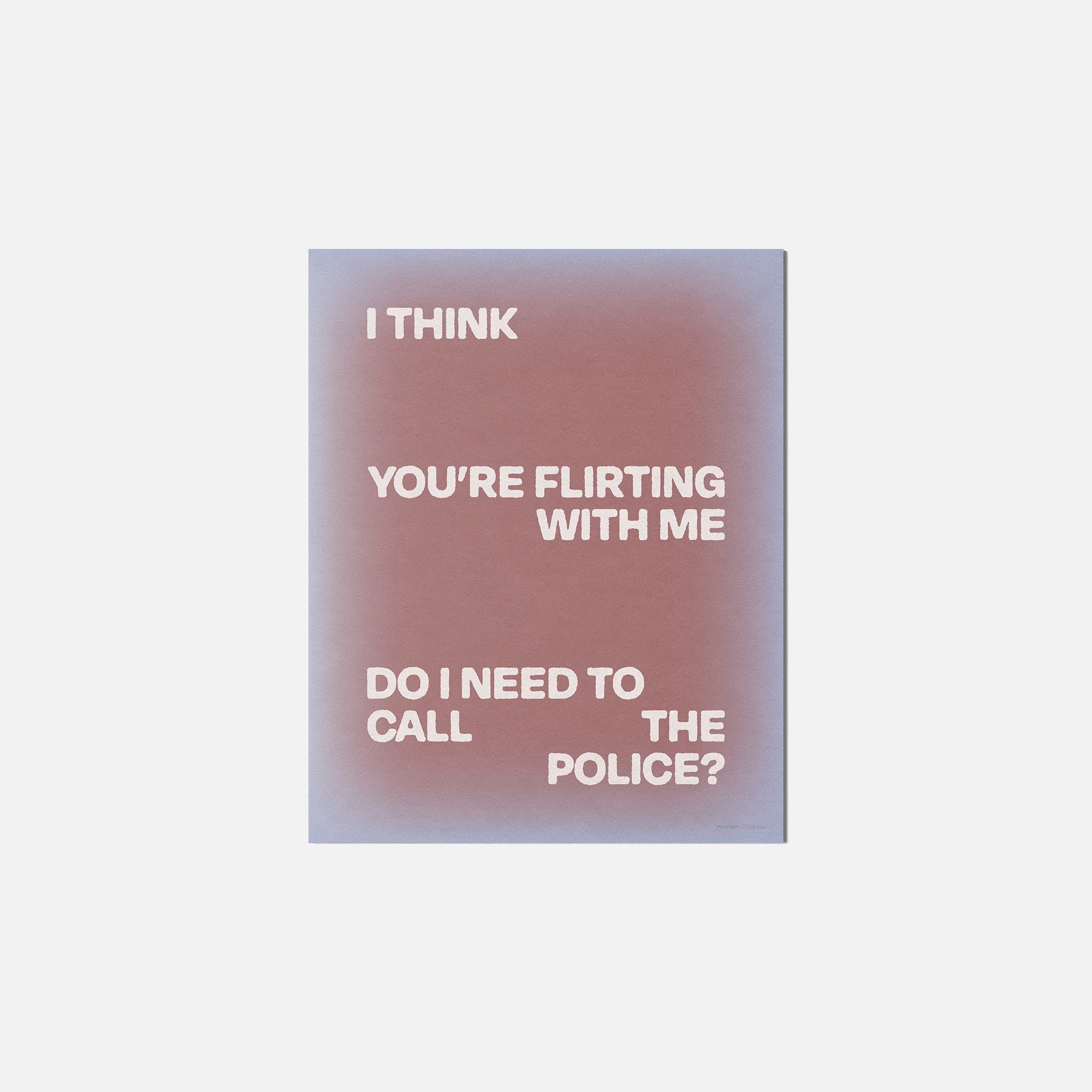 FLIRTING PRINT