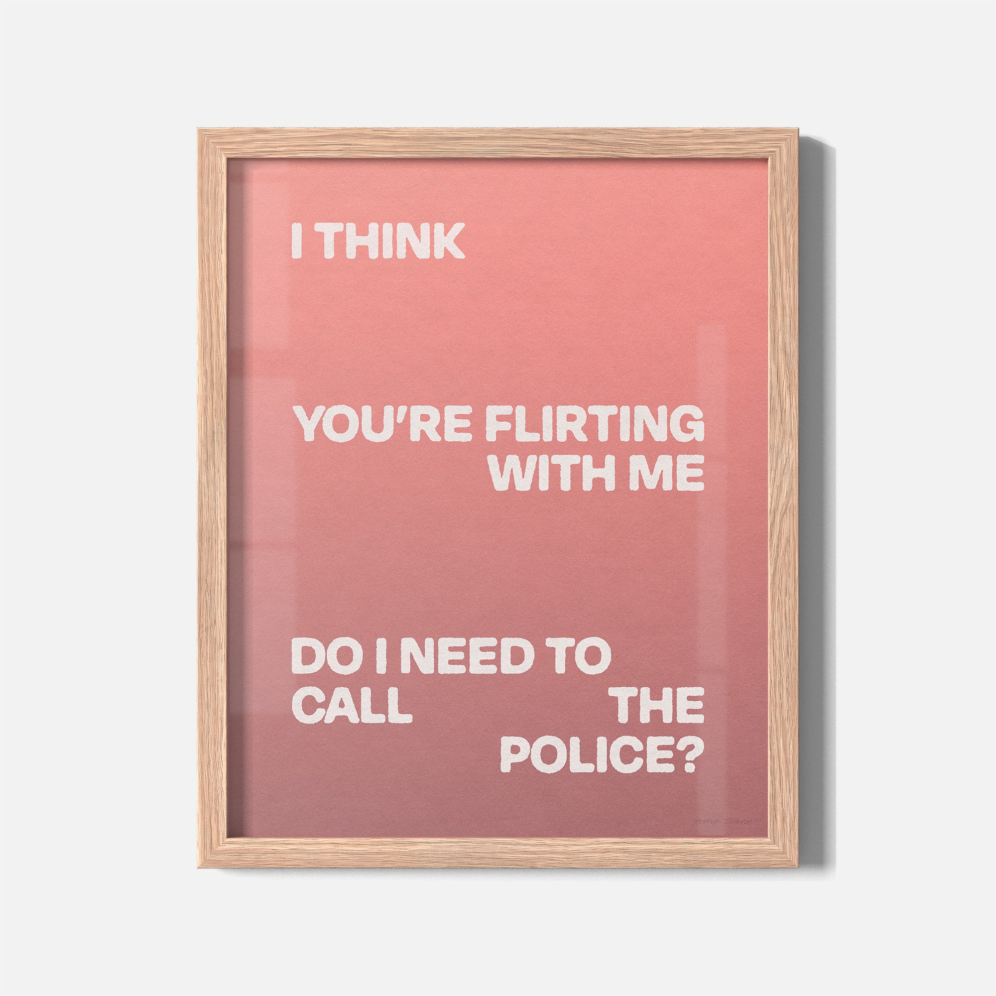 FLIRTING PRINT