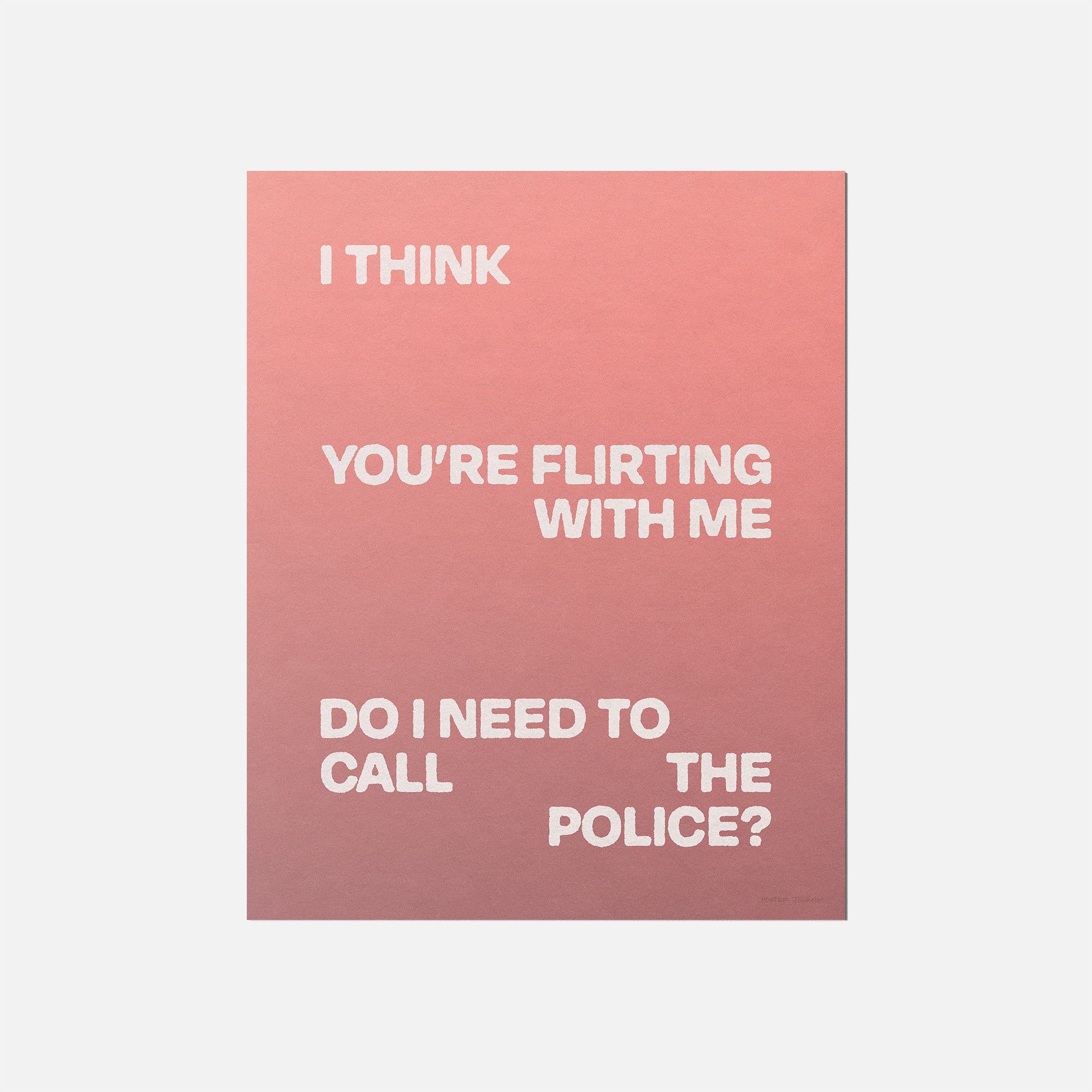 FLIRTING PRINT