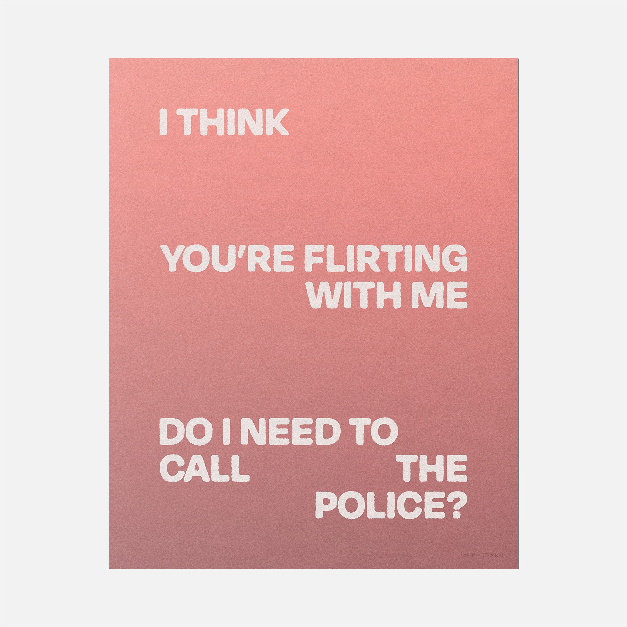 FLIRTING PRINT