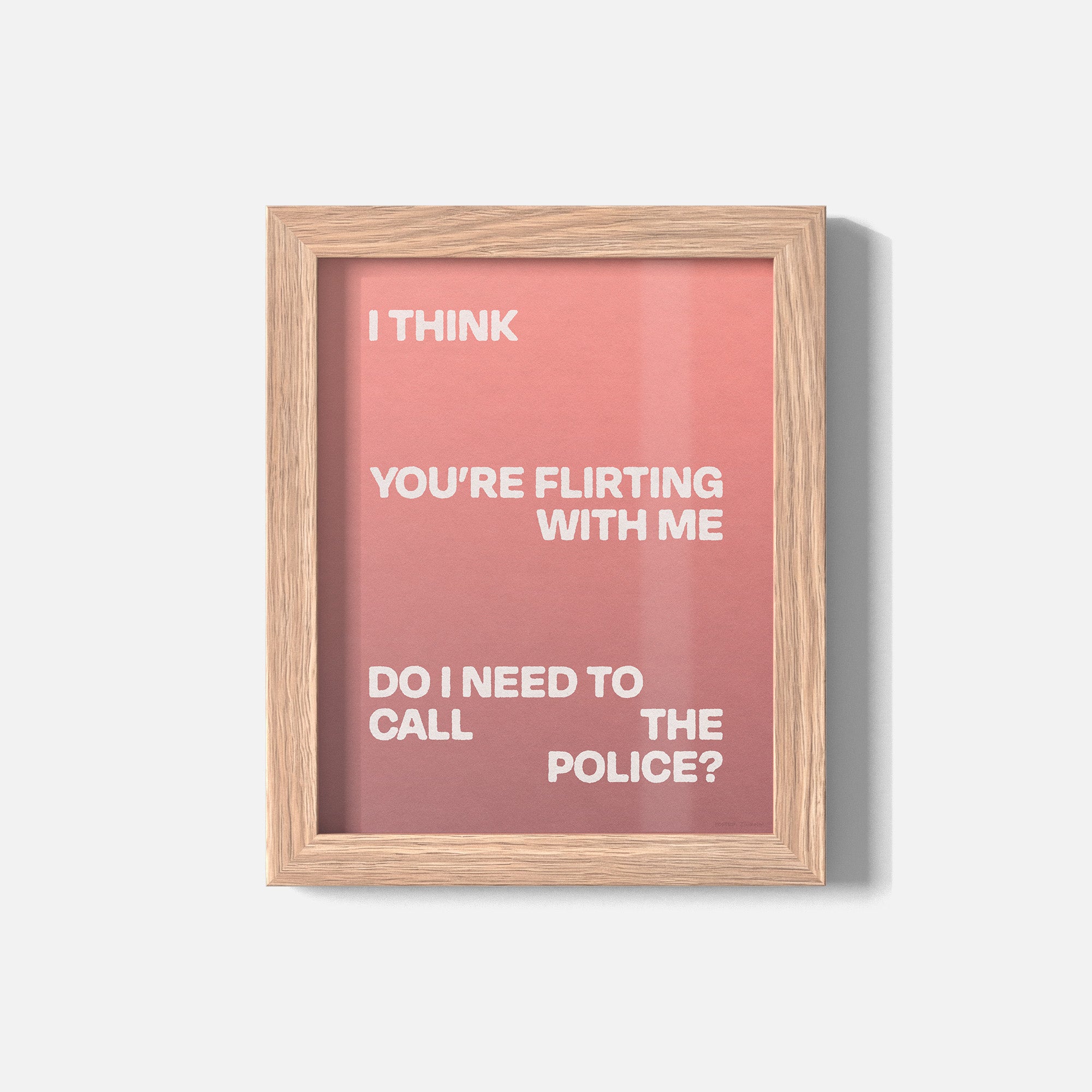 FLIRTING PRINT