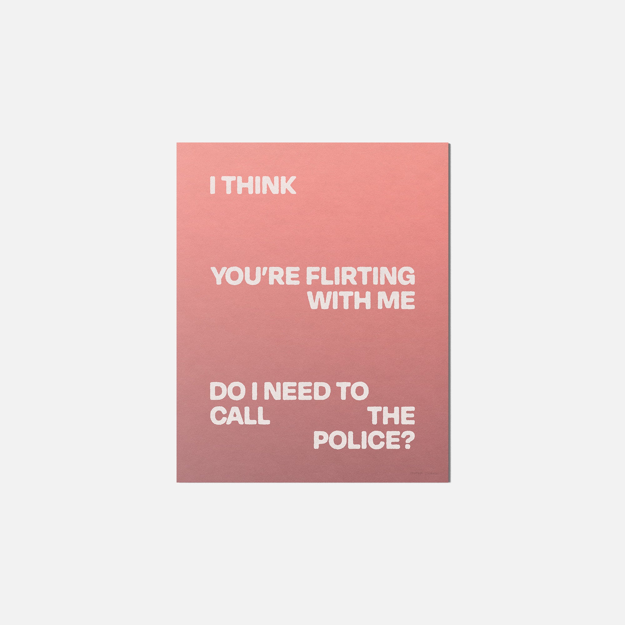 FLIRTING PRINT